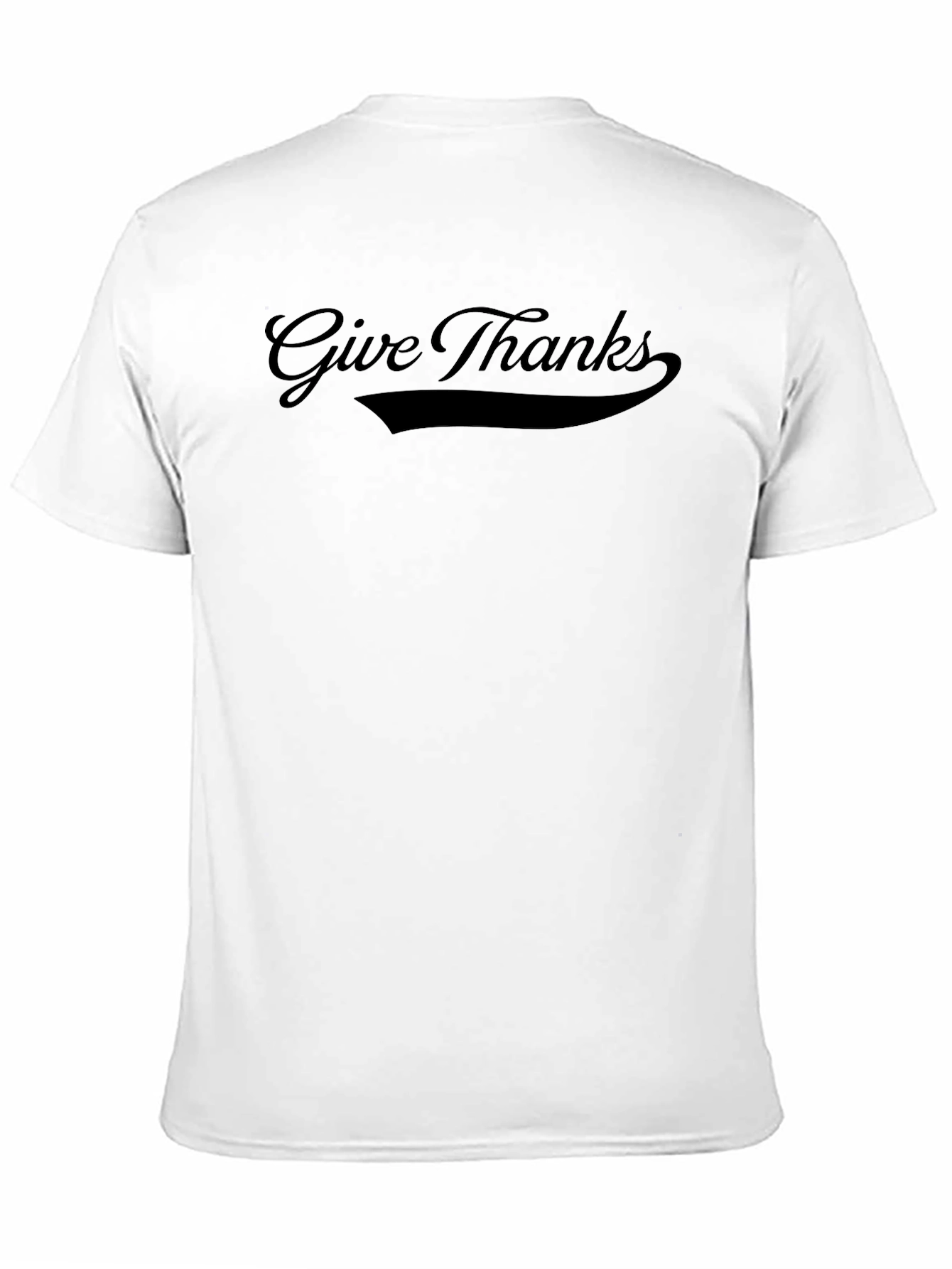 Give Thanks Black T-Shirt