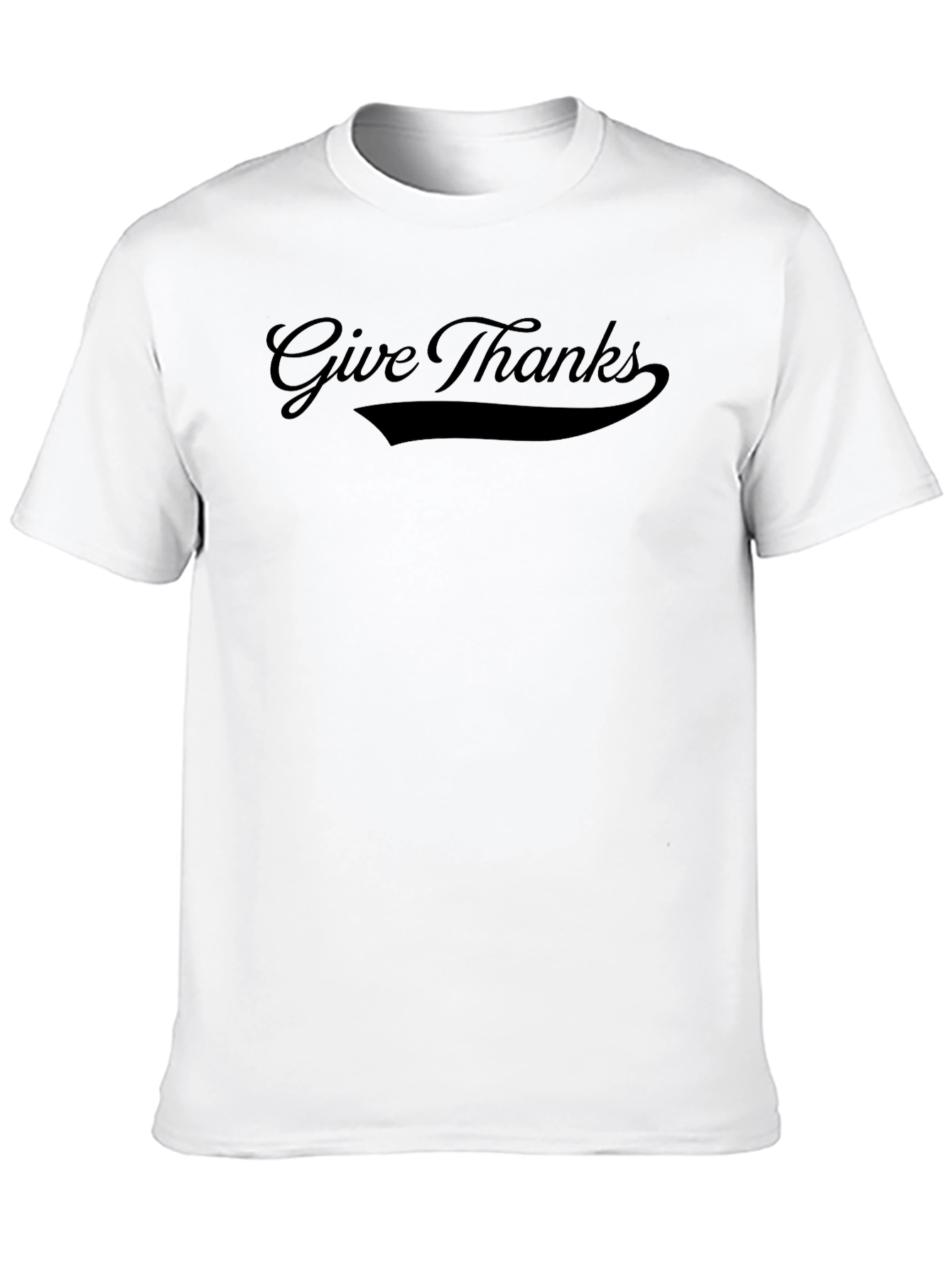 Give Thanks Black T-Shirt