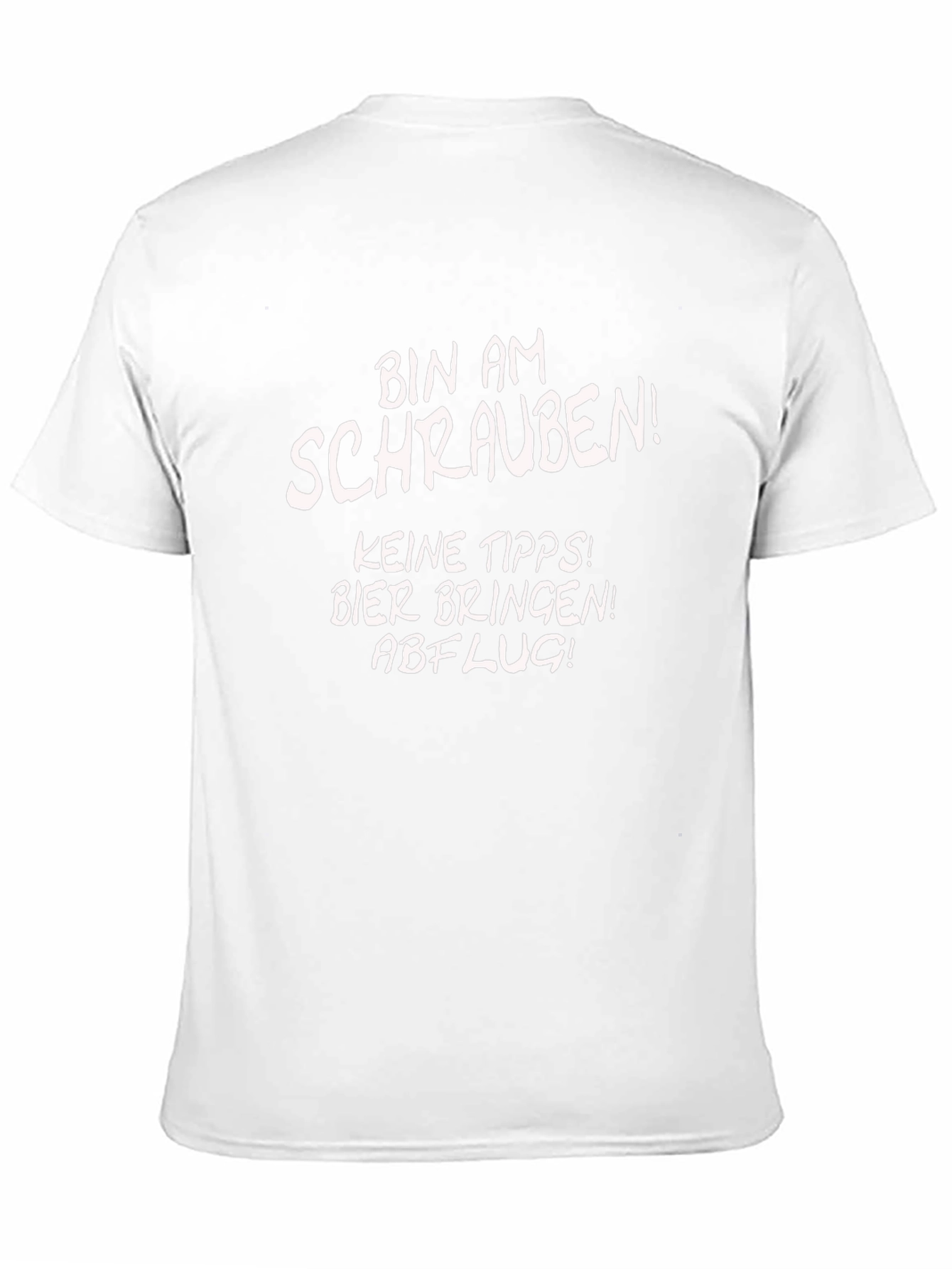 Bin Am Schrauben T-Shirt - Funny Mechanic Shirt