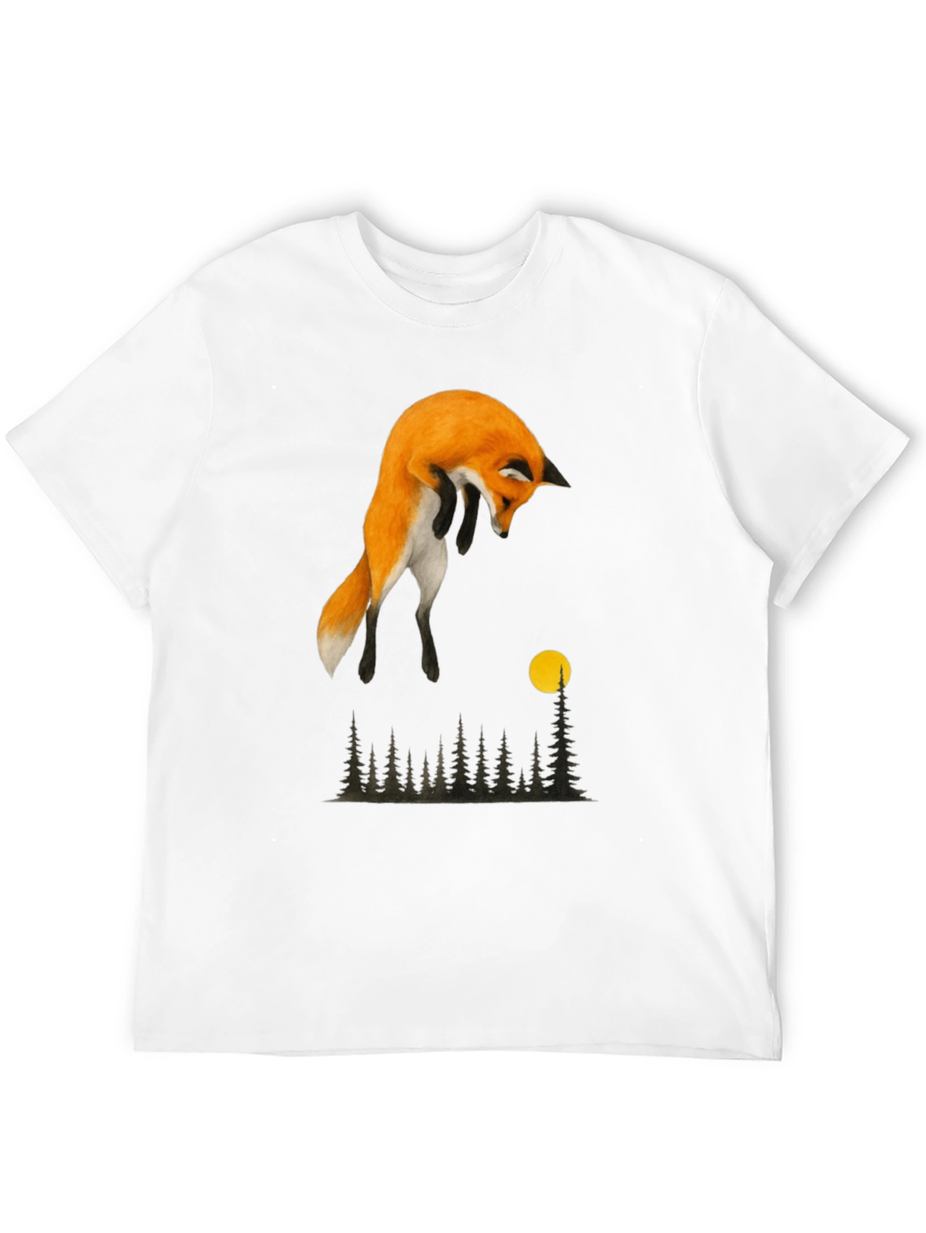 Fox Moon Forest Graphic Tee