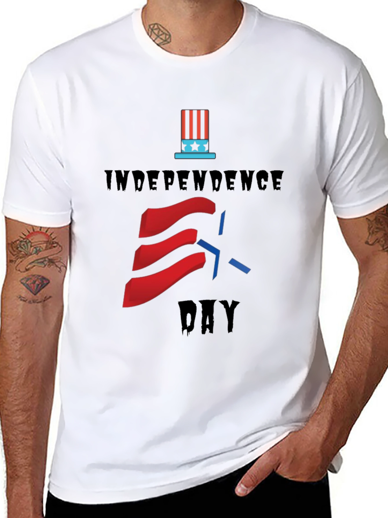Independence Day Graphic T-Shirt