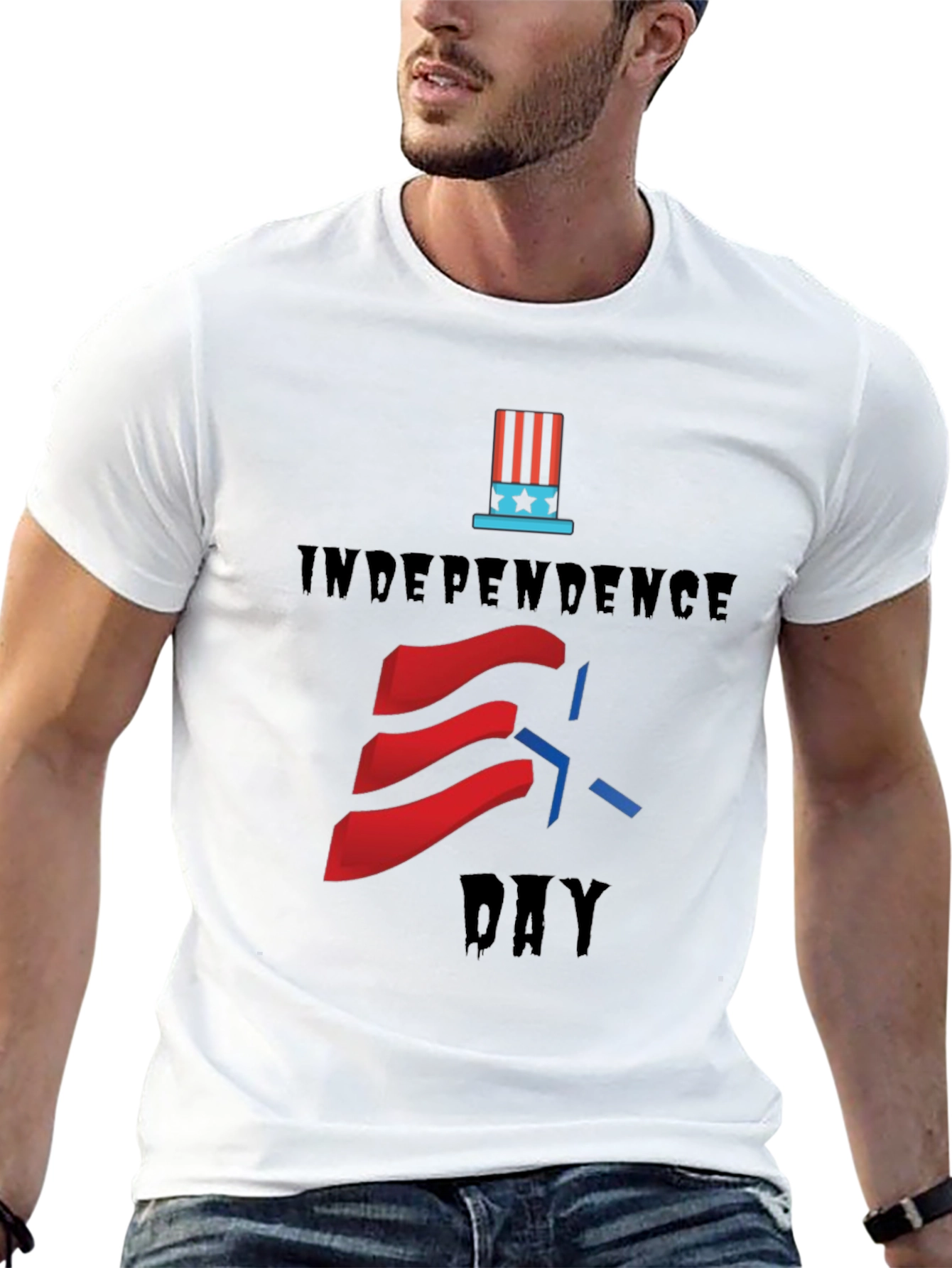 Independence Day Graphic T-Shirt
