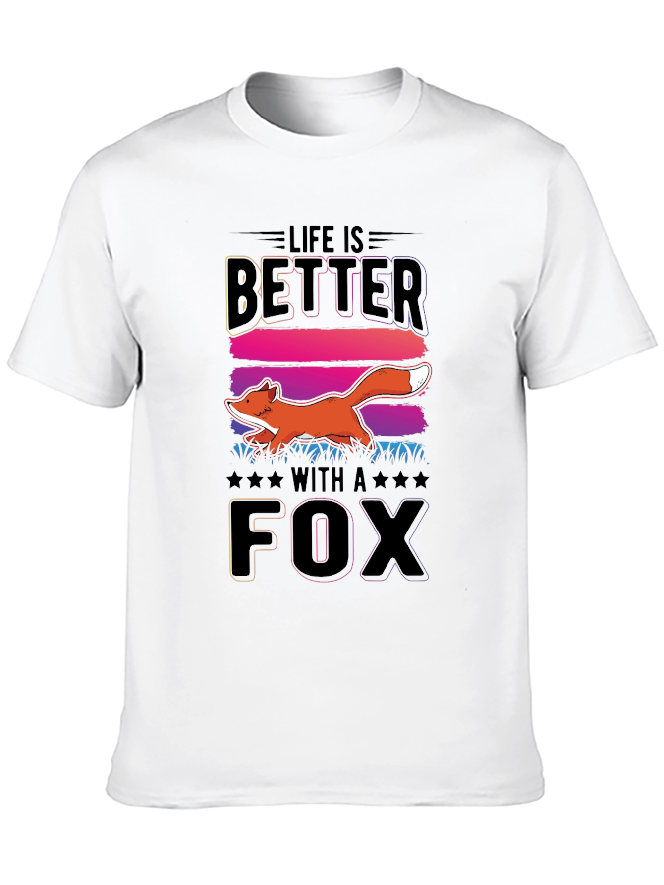 Life Is Better With A Fox Graphic Tee