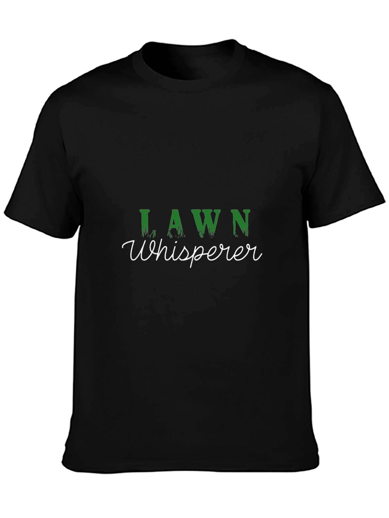 Lawn Whisperer Graphic Tee - Black