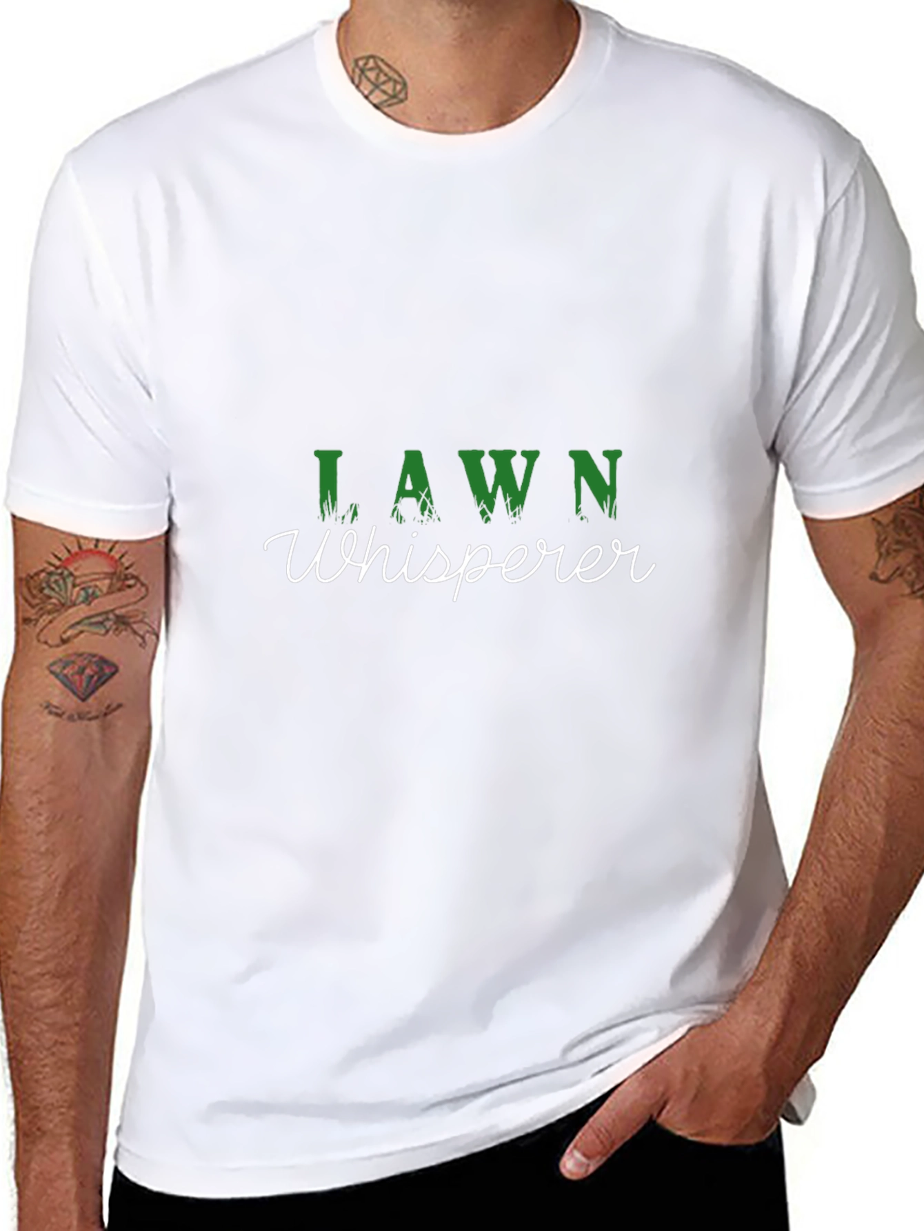 Lawn Whisperer Graphic Tee - Black