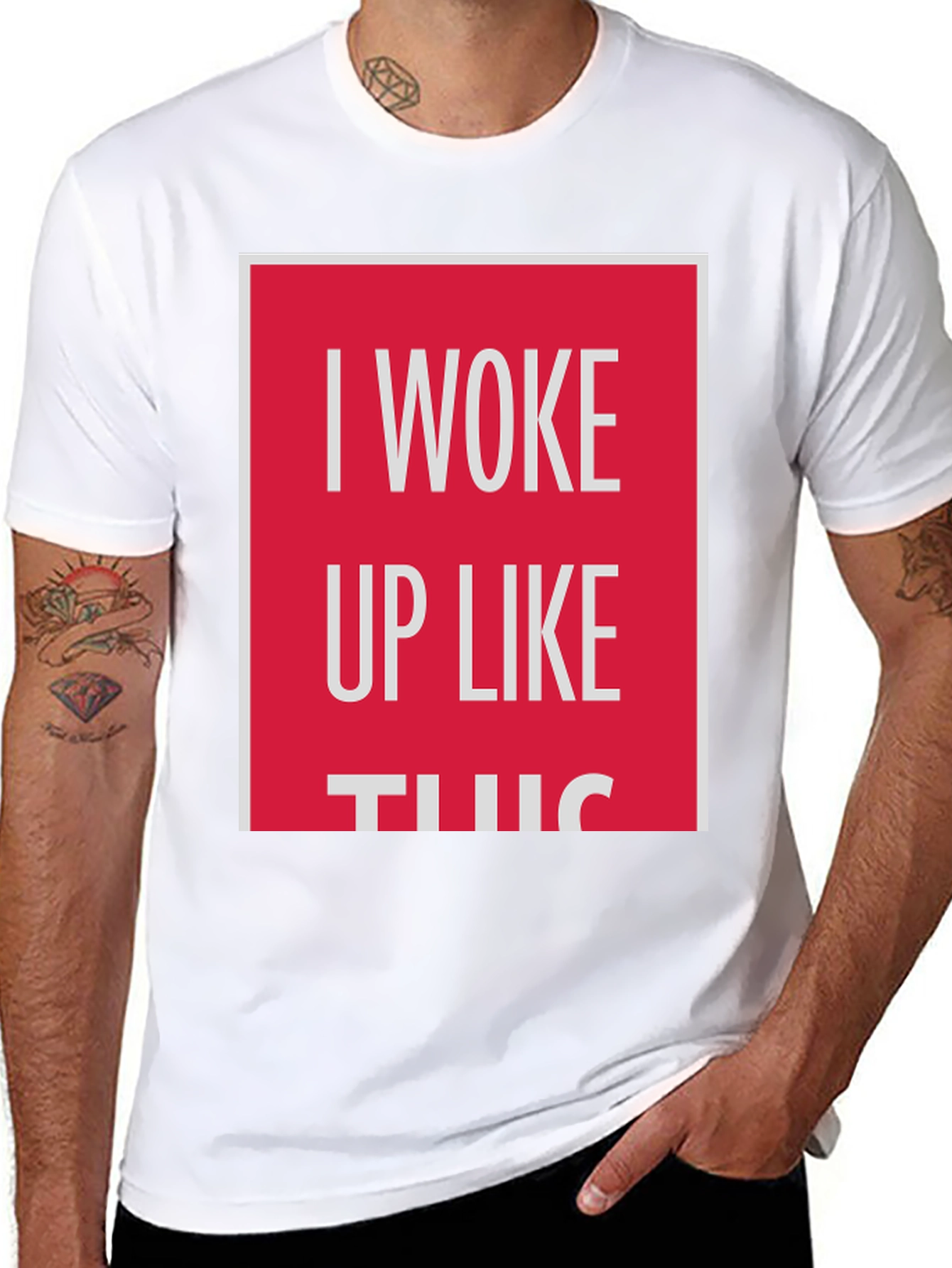 I Woke Up Like This Graphic Tee