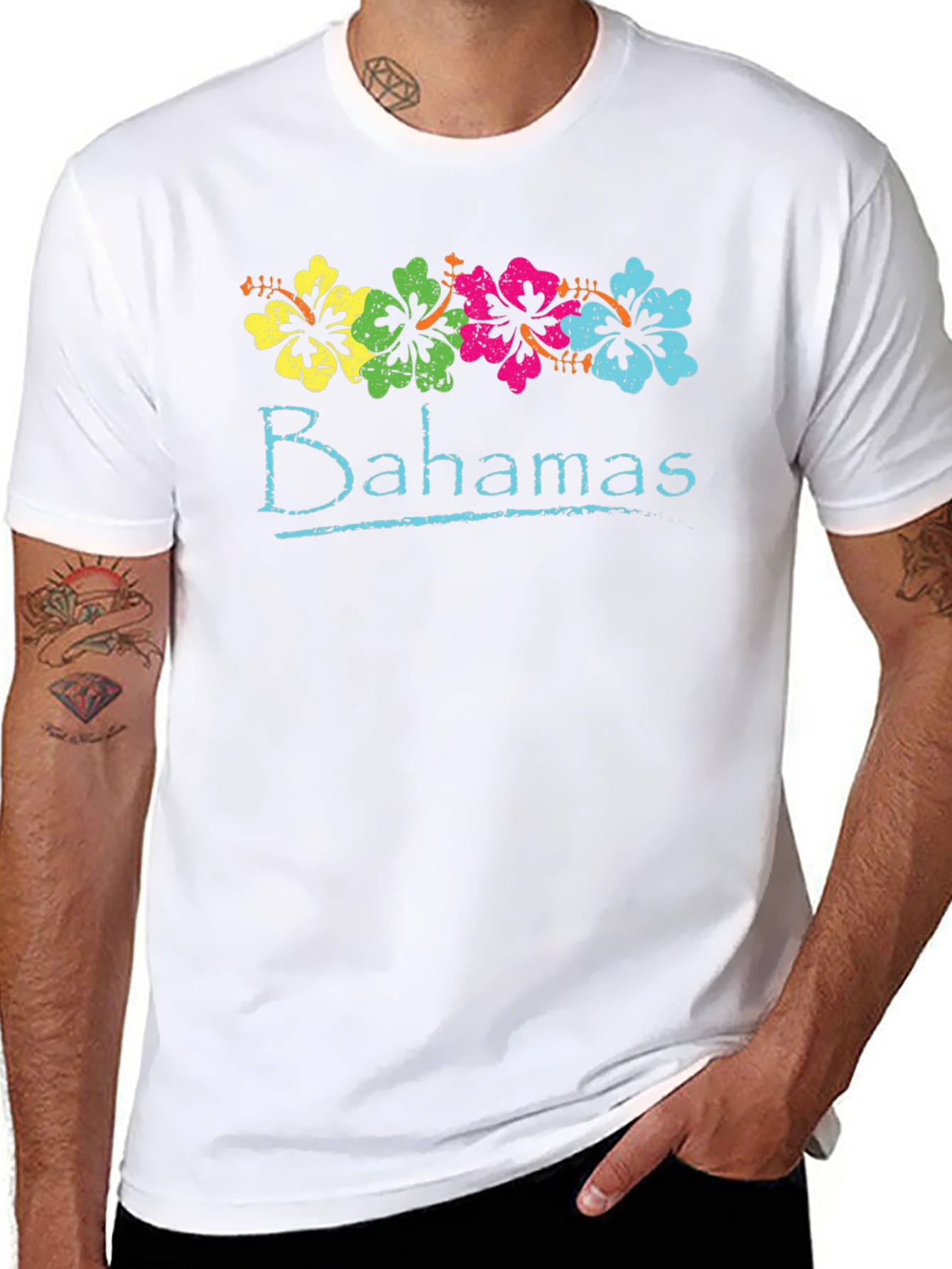 Bahamas Floral T-Shirt