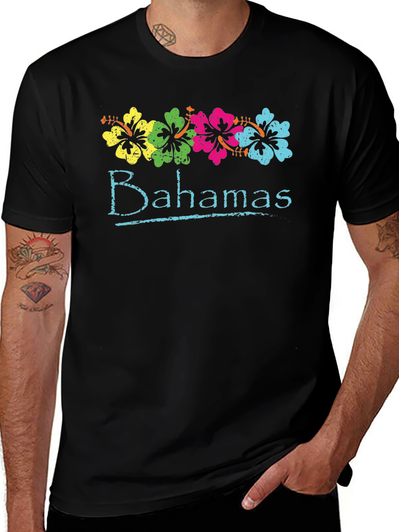 Bahamas Floral T-Shirt