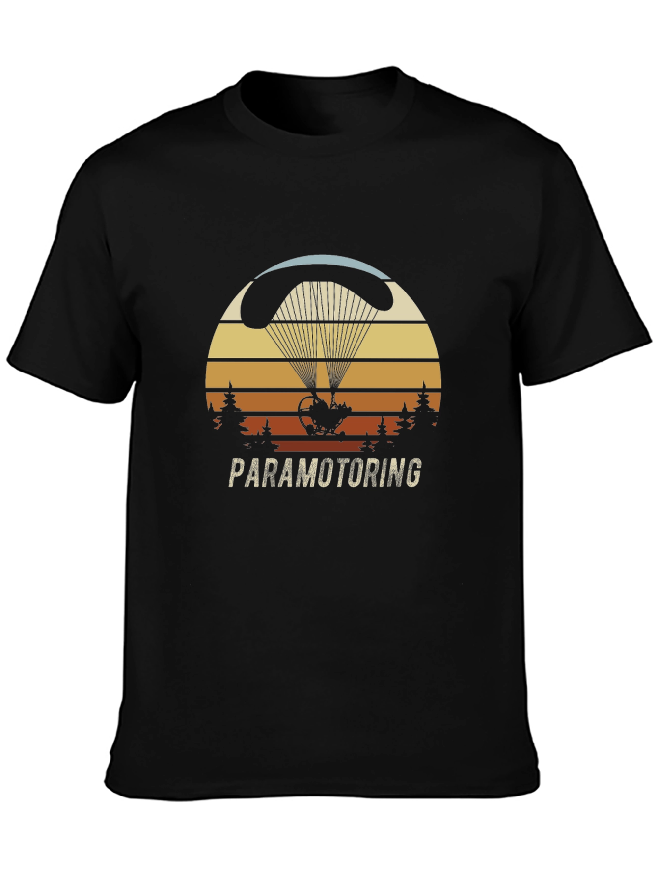 Paramotoring Sunset T-Shirt - Adventure Aviation Tee