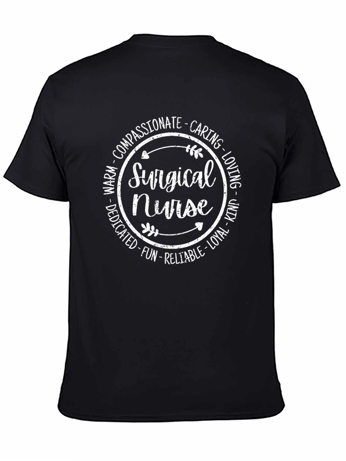 Surgical Nurse T-Shirt - Compassionate Caring Graphic Tee