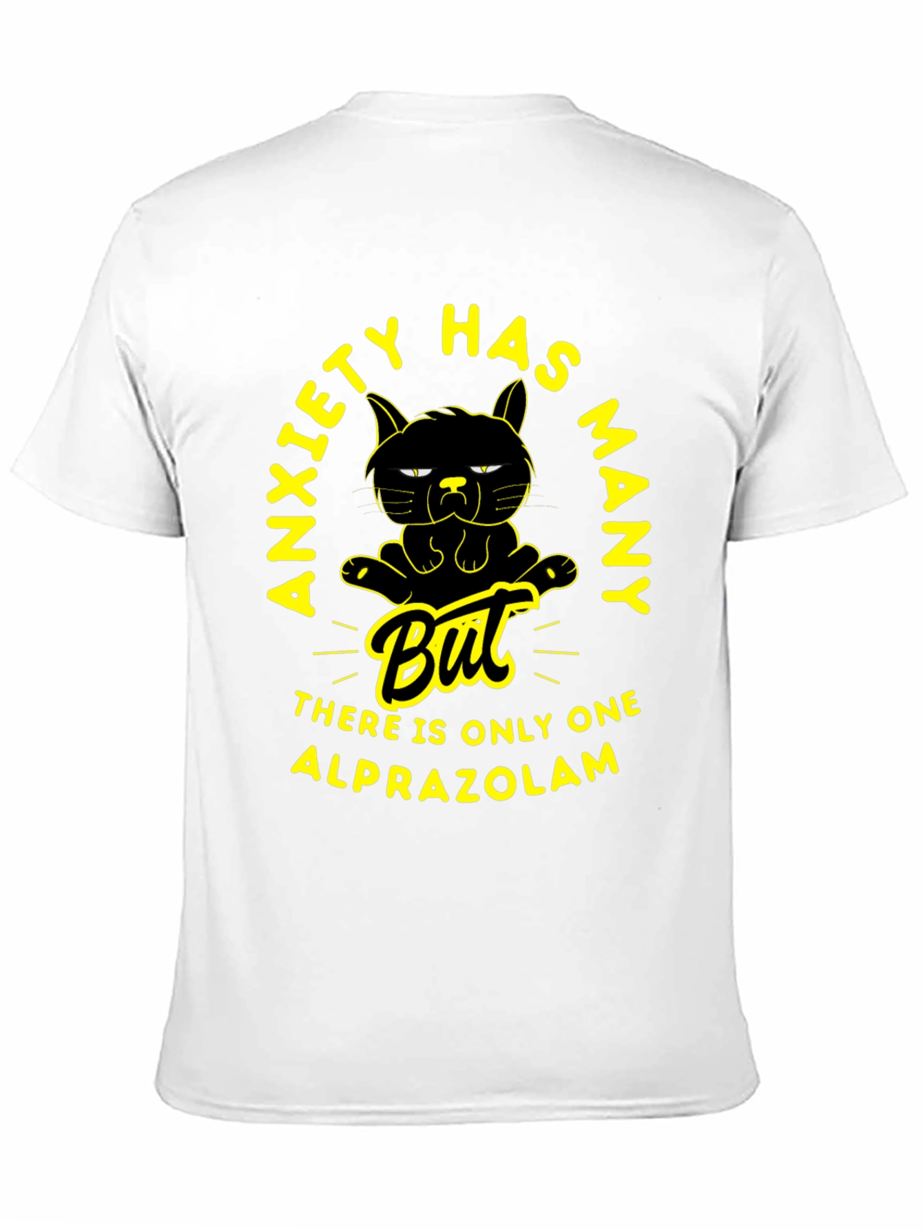 Anxiety Alprazolam T-Shirt - Funny Cat Tee