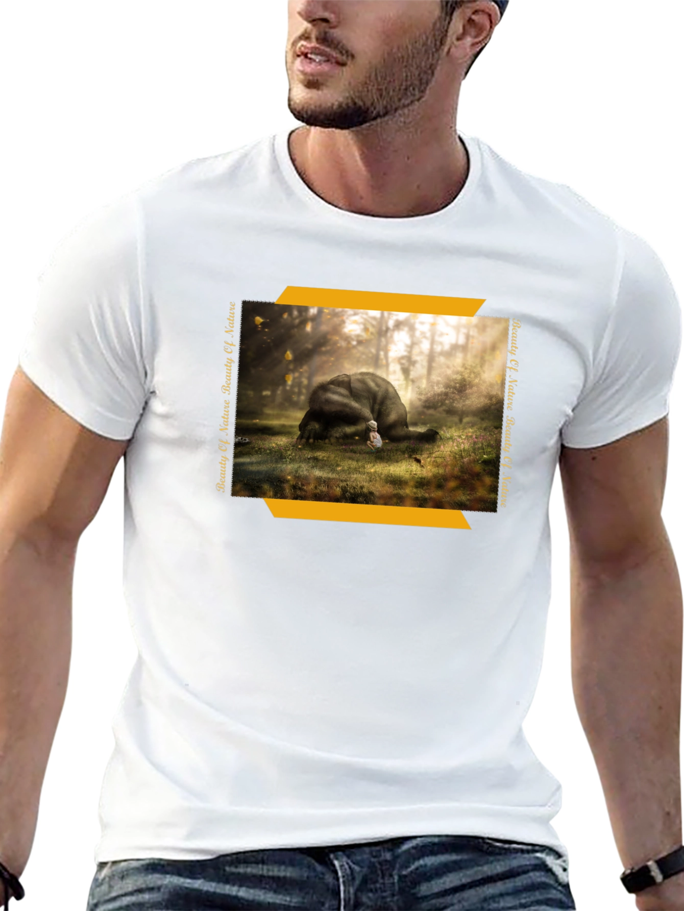 Natures Beauty Graphic Tee - Soft Cotton Blend