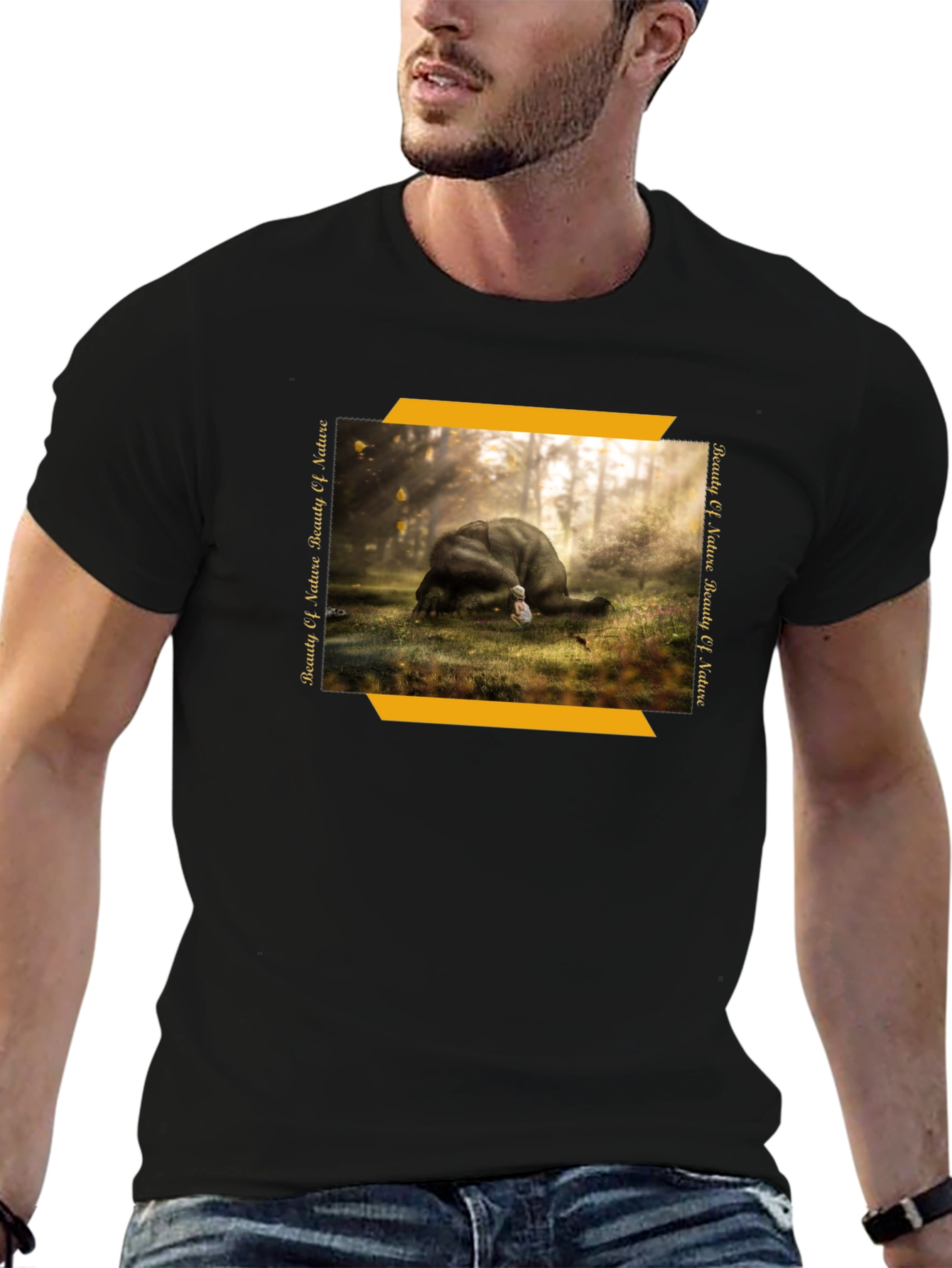 Natures Beauty Graphic Tee - Soft Cotton Blend