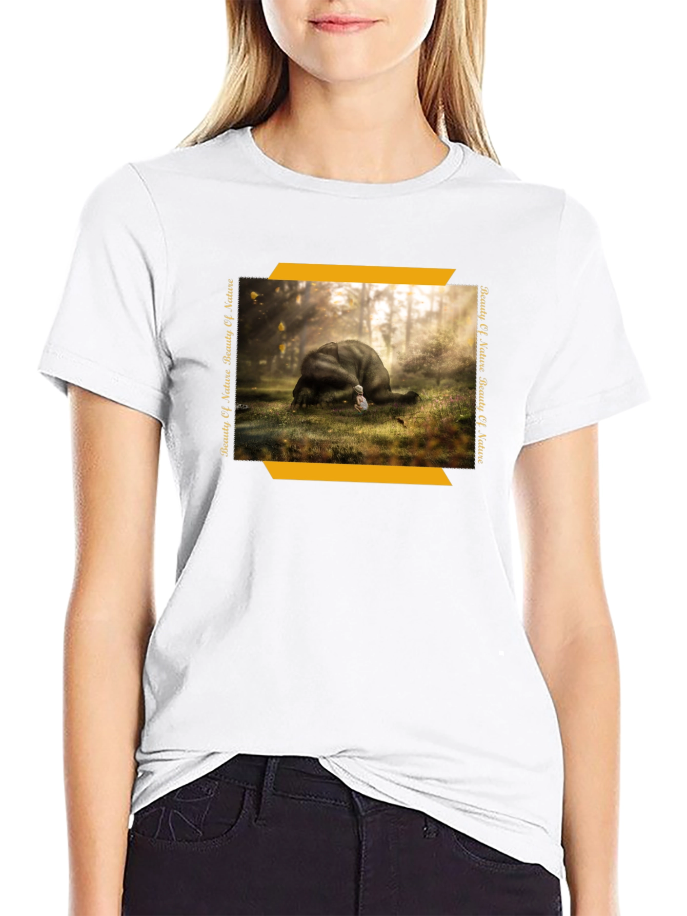 Natures Beauty Graphic Tee - Soft Cotton Blend