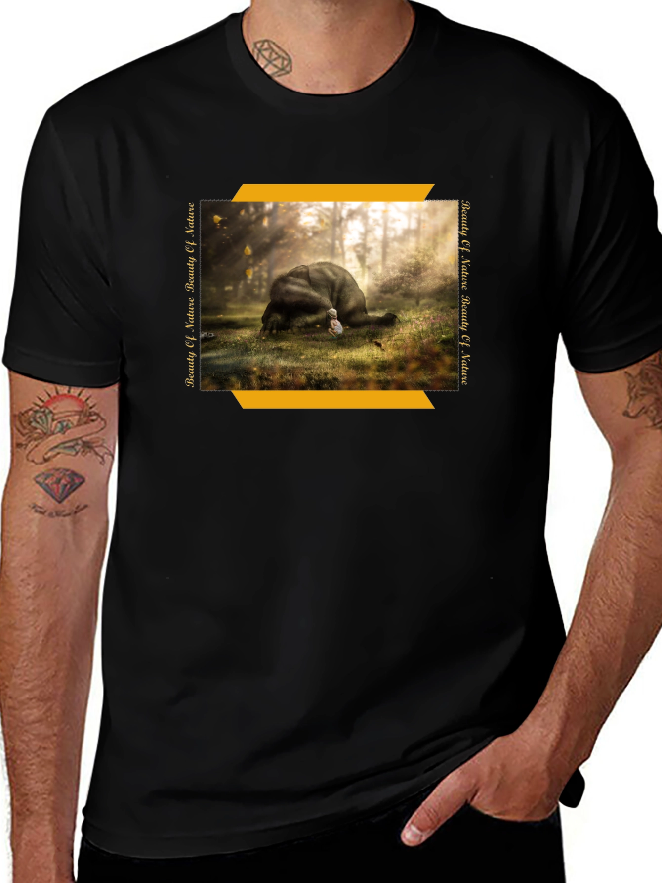Natures Beauty Graphic Tee - Soft Cotton Blend
