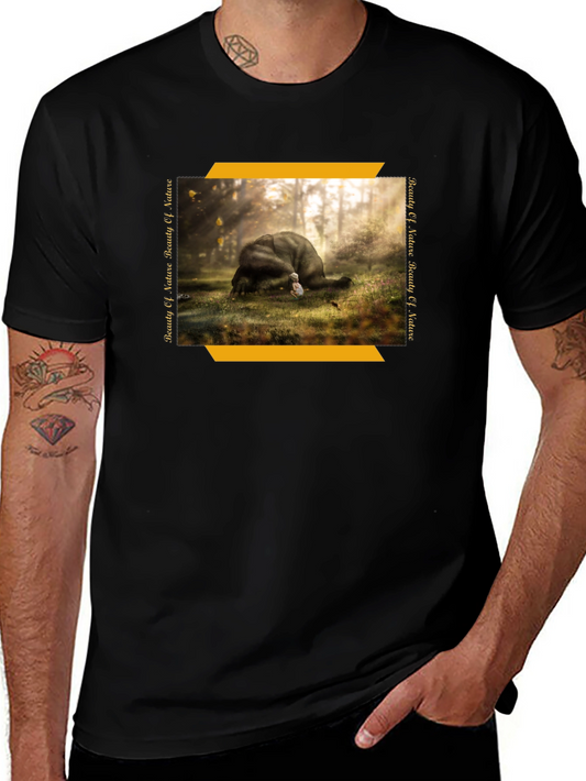 Natures Beauty Graphic Tee - Soft Cotton Blend