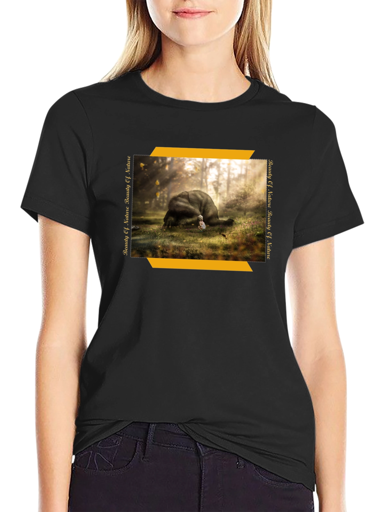 Natures Beauty Graphic Tee - Soft Cotton Blend