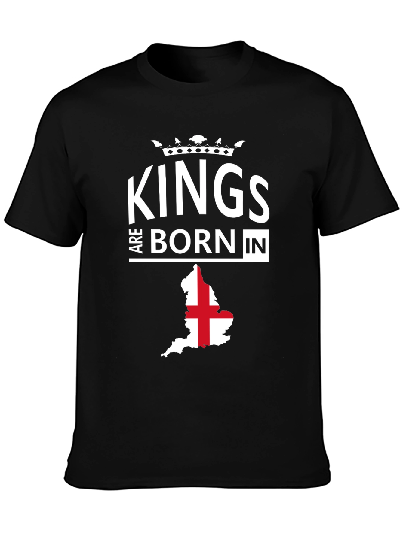Kings are Born in England T-Shirt