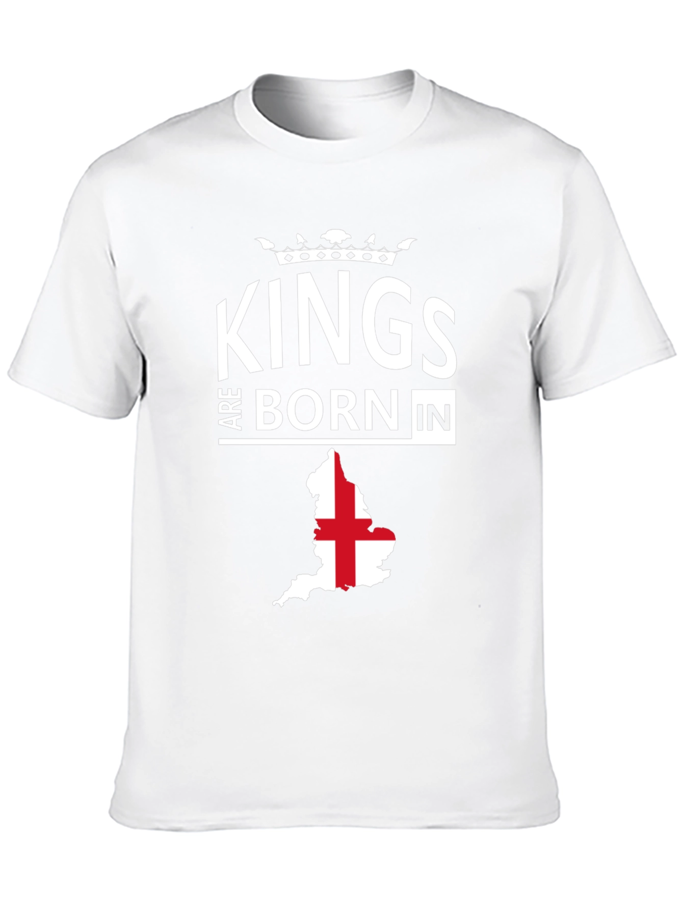 Kings are Born in England T-Shirt