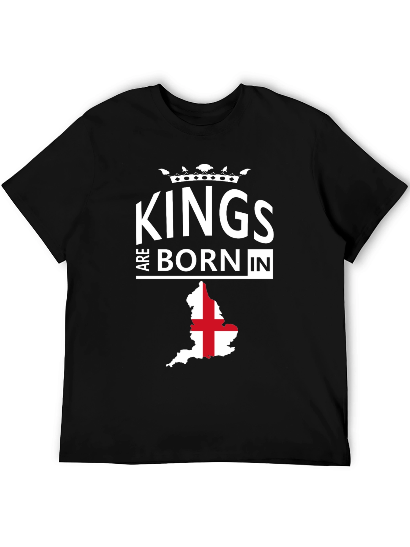 Kings are Born in England T-Shirt