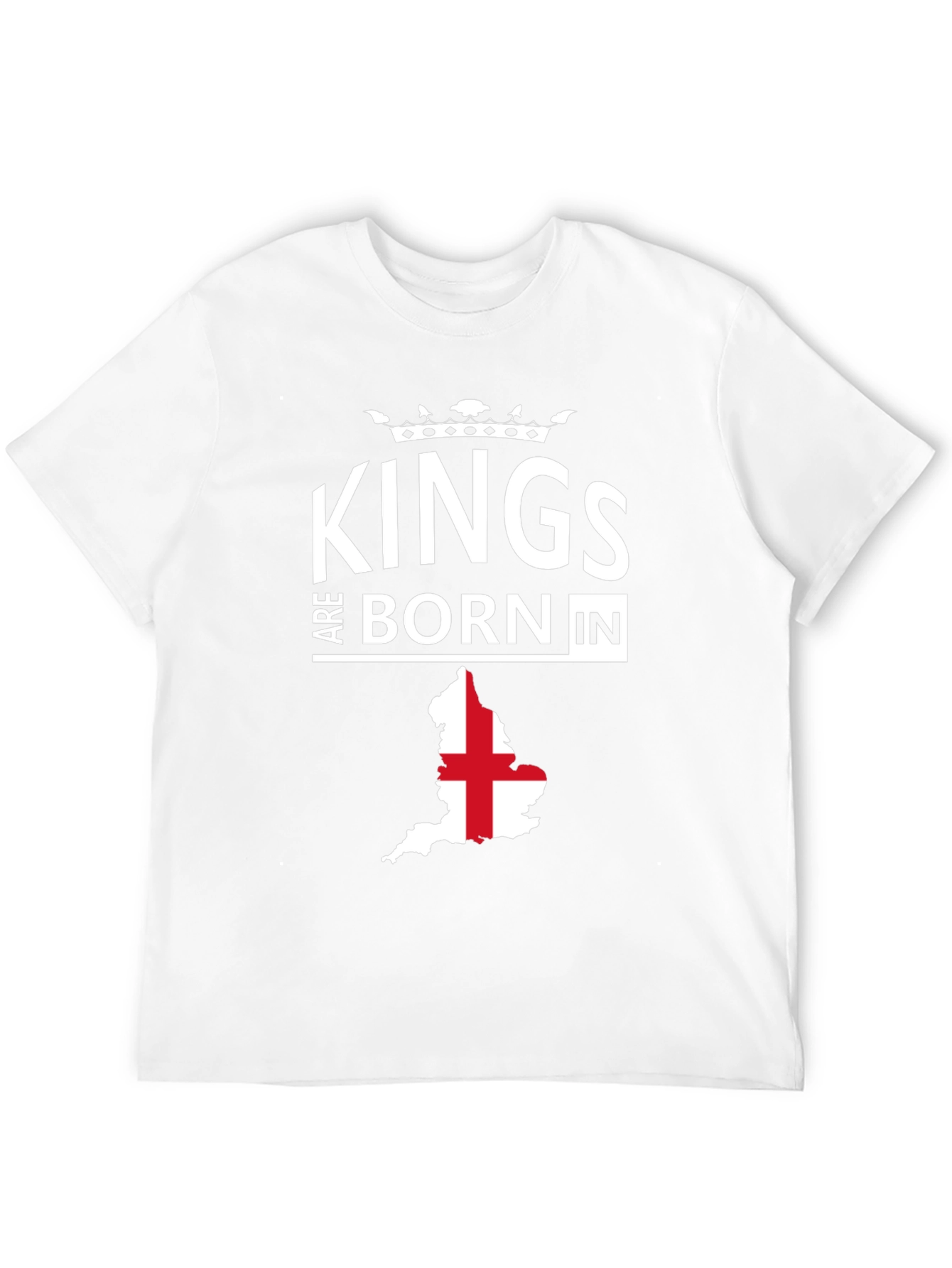 Kings are Born in England T-Shirt