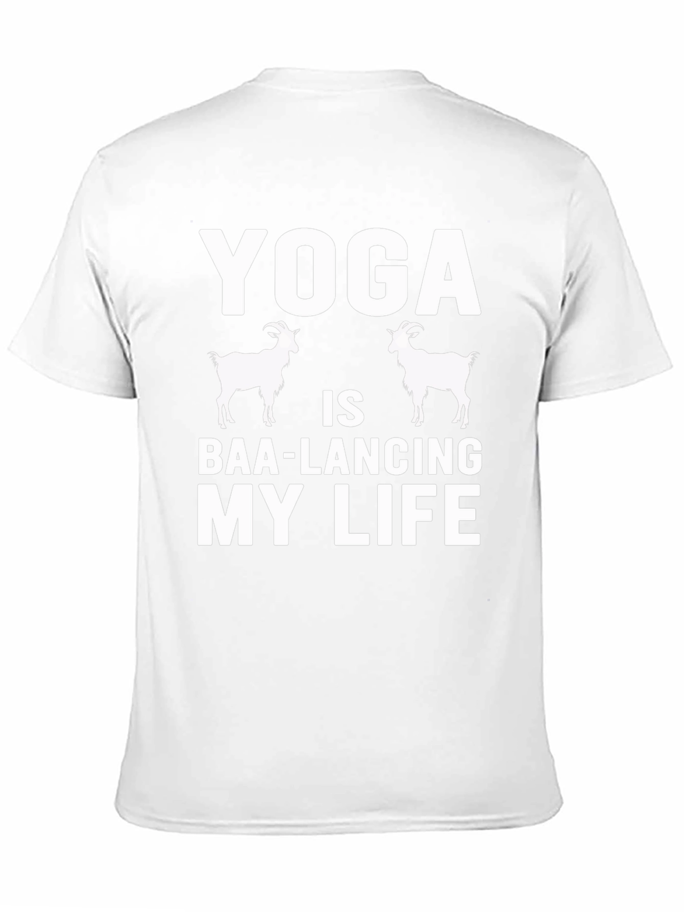 Yoga Goat T-Shirt - Baa-lancing My Life Tee