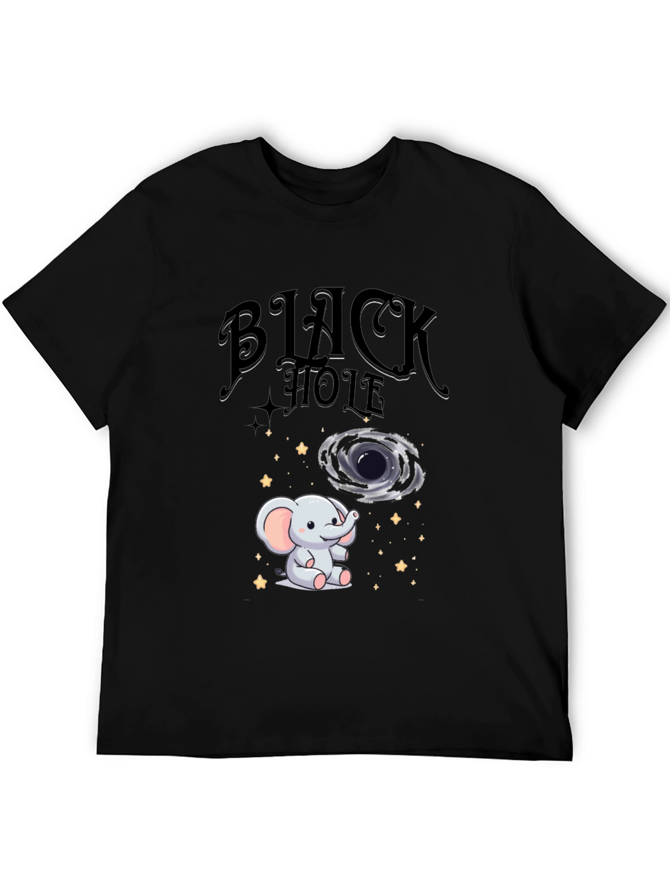 Black Hole Elephant T-Shirt