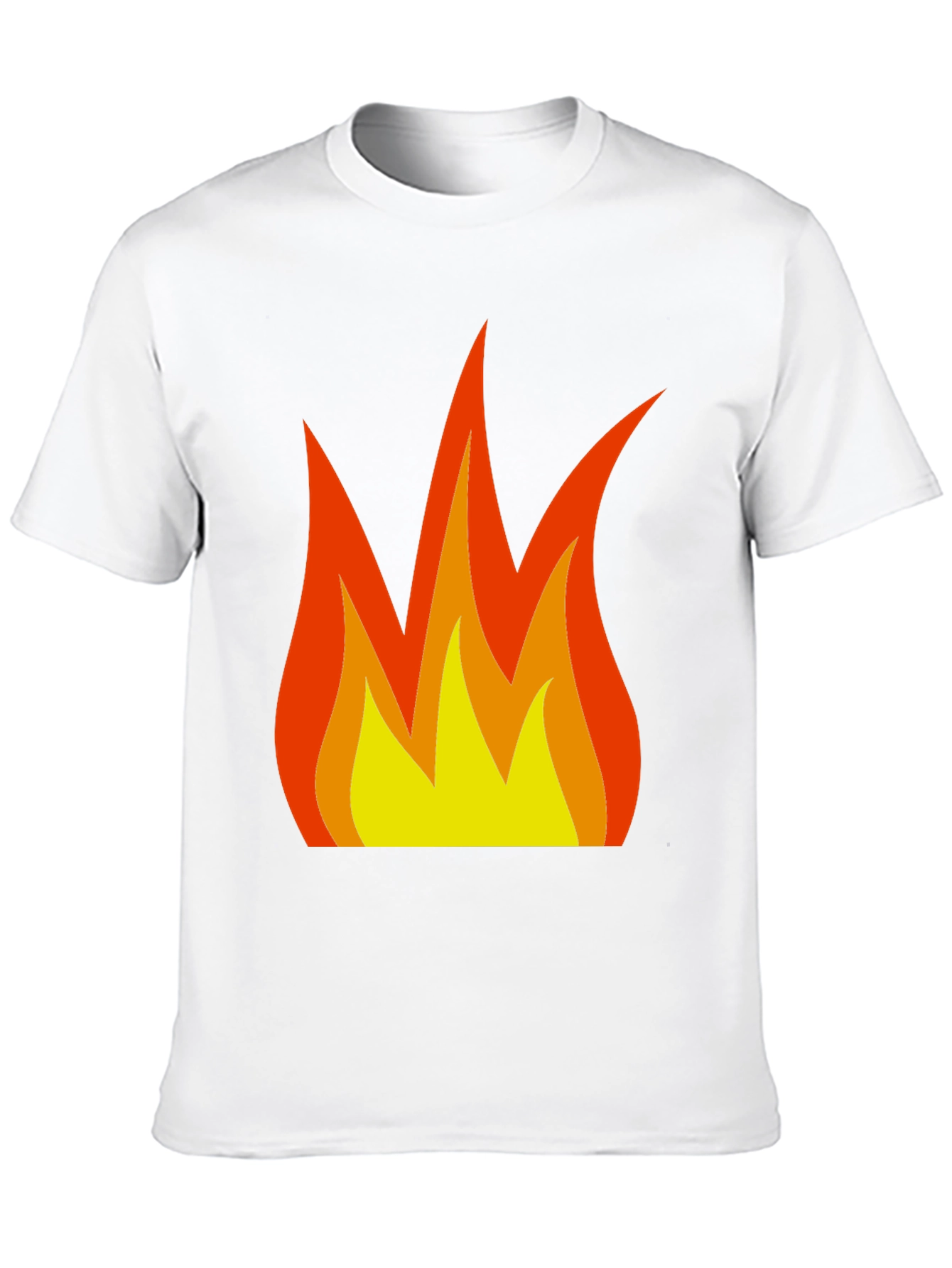 Flaming Hot Black Graphic Tee
