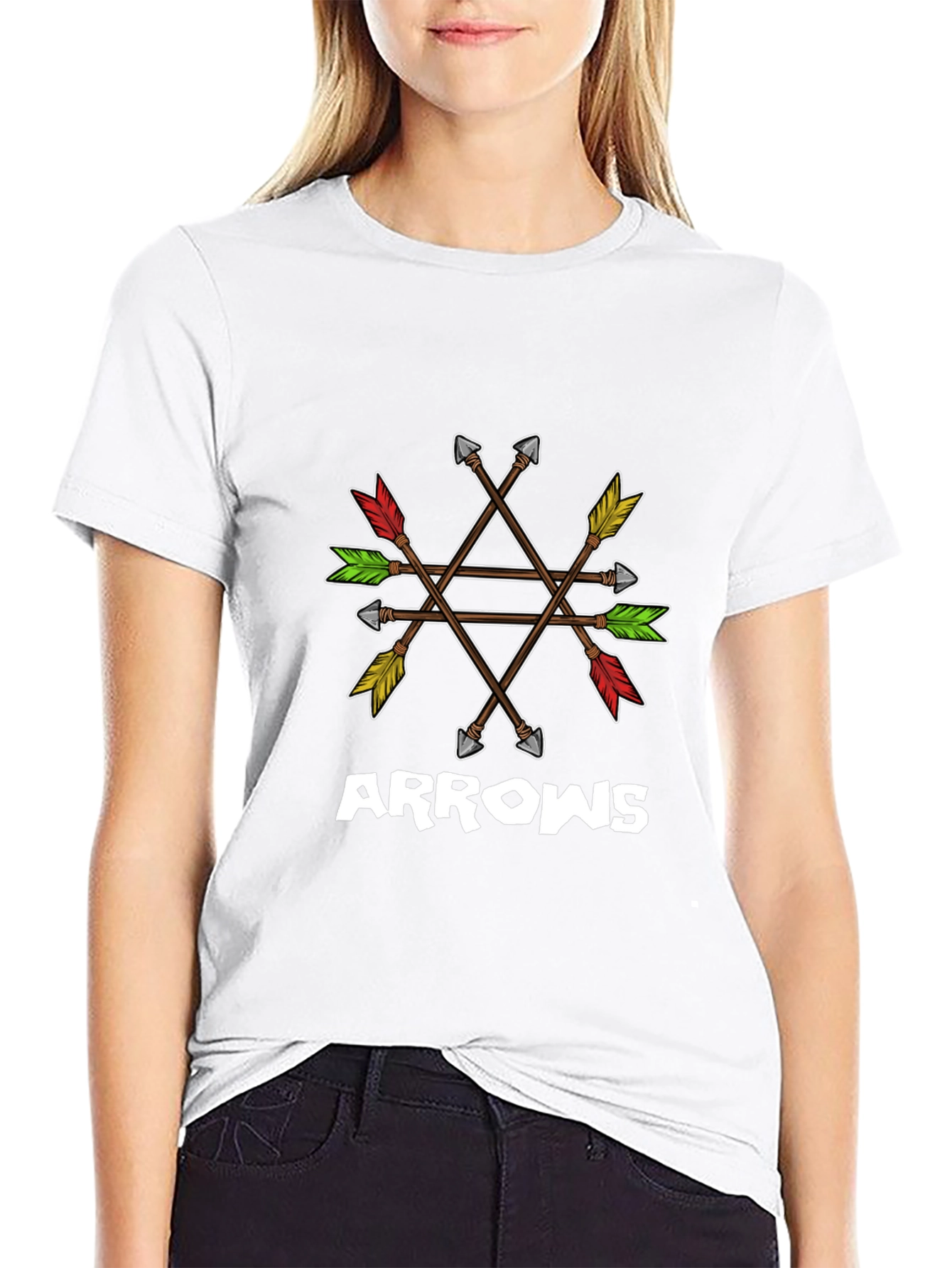 Arrows Graphic Tee - Stylish Casual Wear
