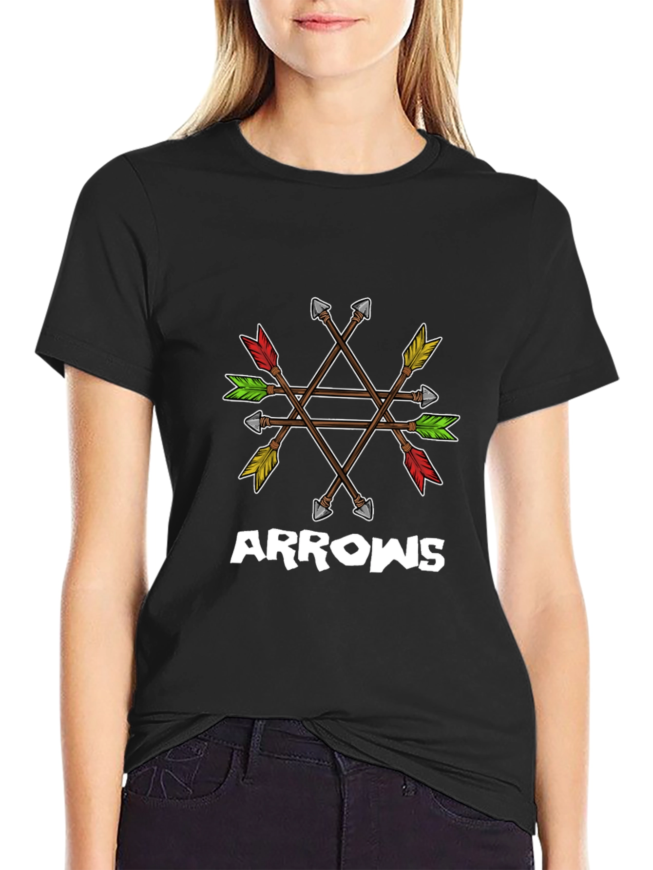 Arrows Graphic Tee - Stylish Casual Wear