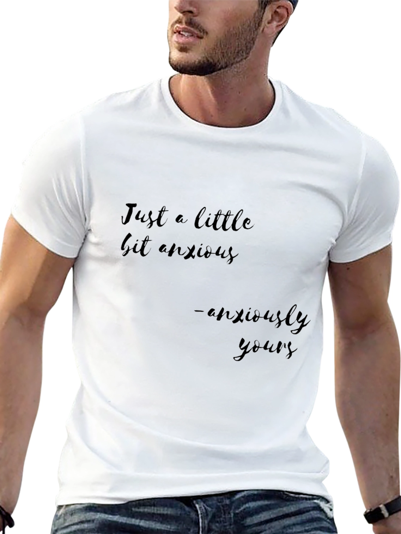 Anxiously Yours Black T-Shirt