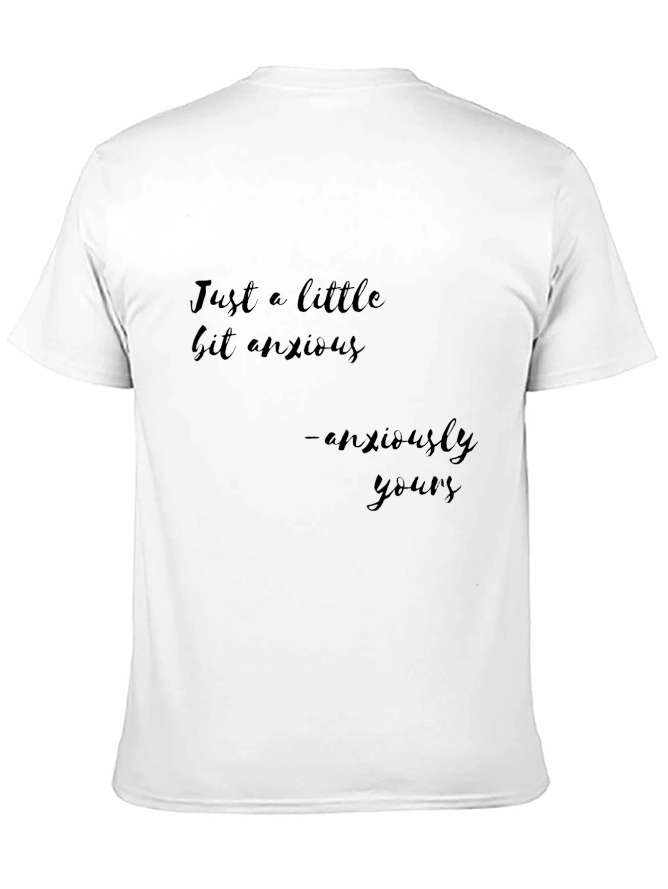 Anxiously Yours Black T-Shirt