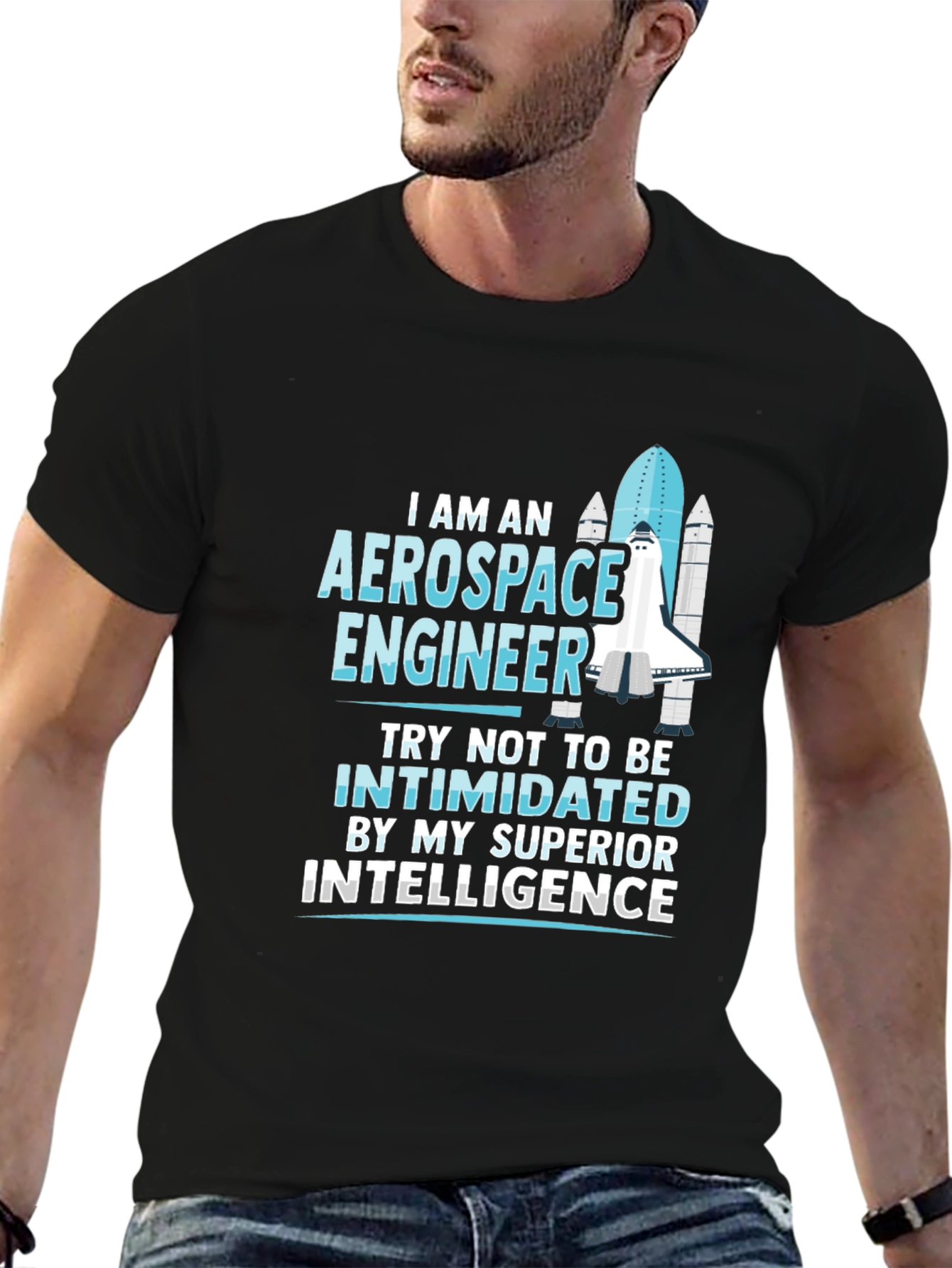 Aerospace Engineer Superior Intelligence T-Shirt
