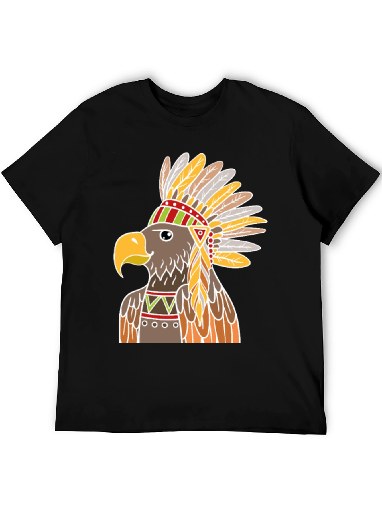 Native American Eagle Headdress T-Shirt