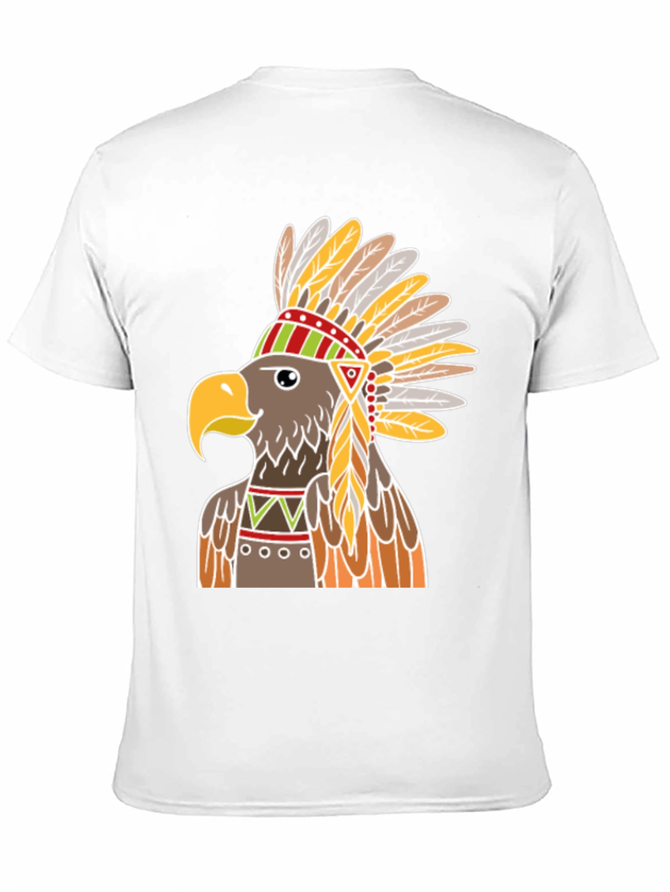 Native American Eagle Headdress T-Shirt