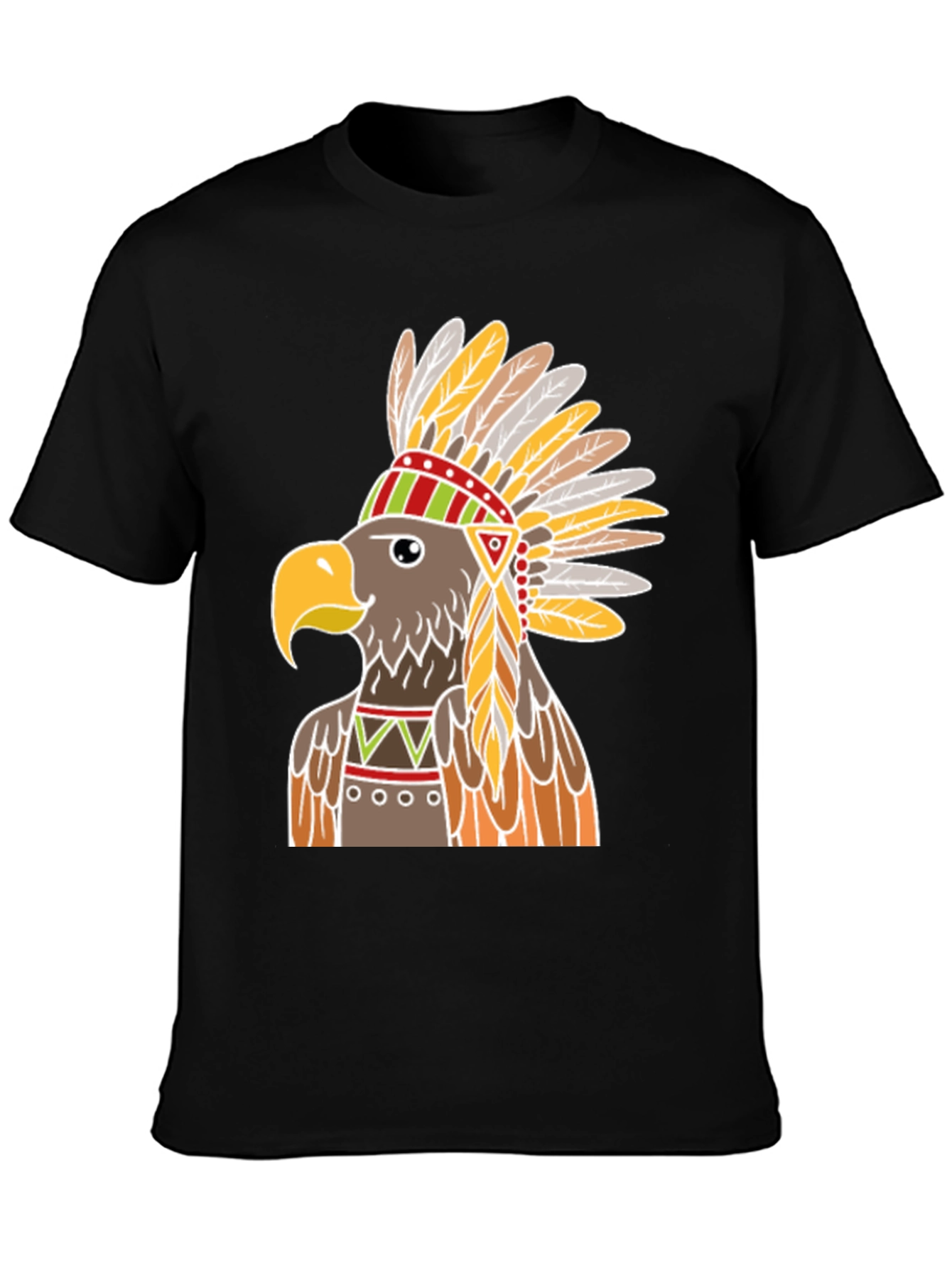 Native American Eagle Headdress T-Shirt