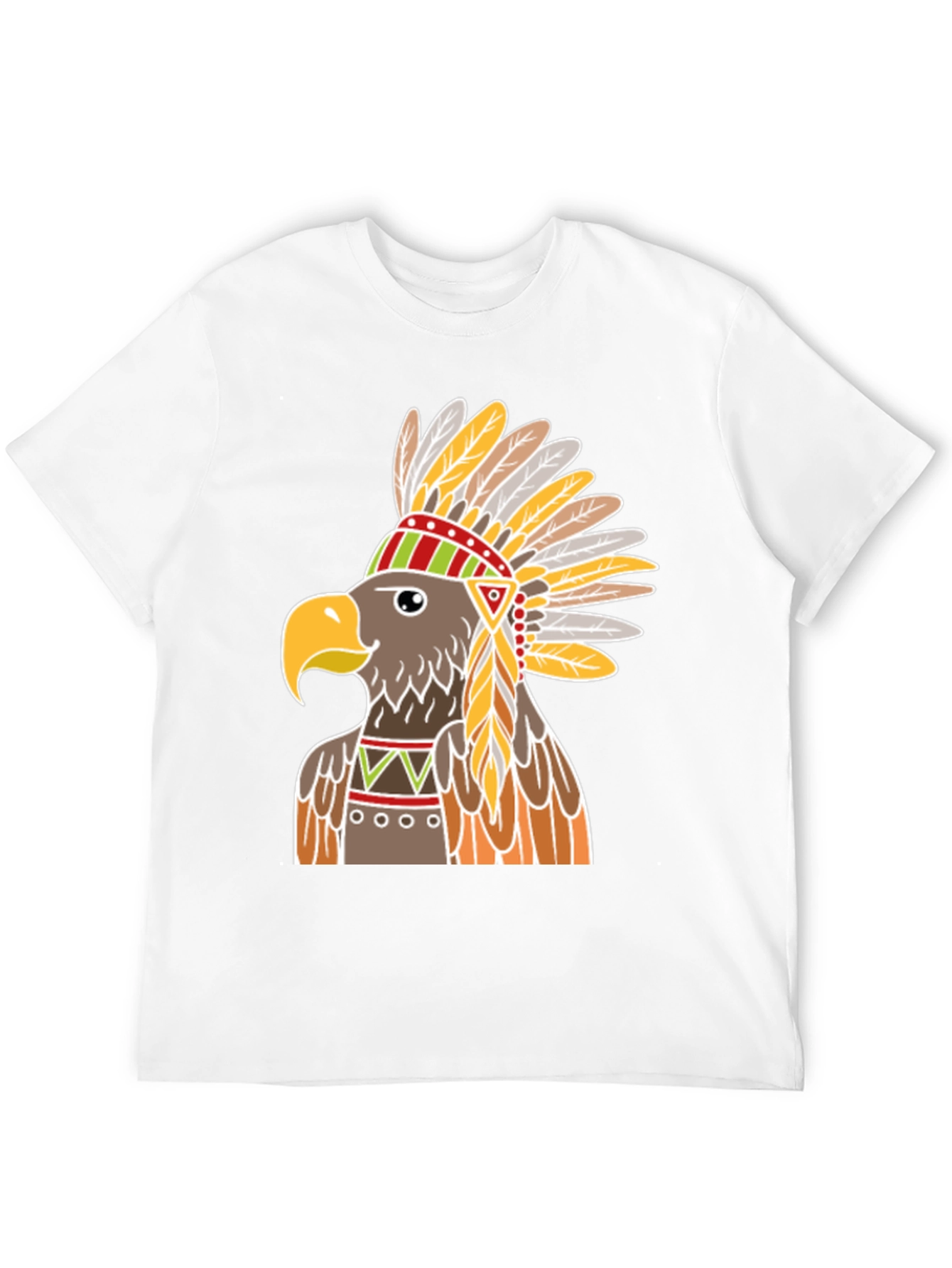 Native American Eagle Headdress T-Shirt