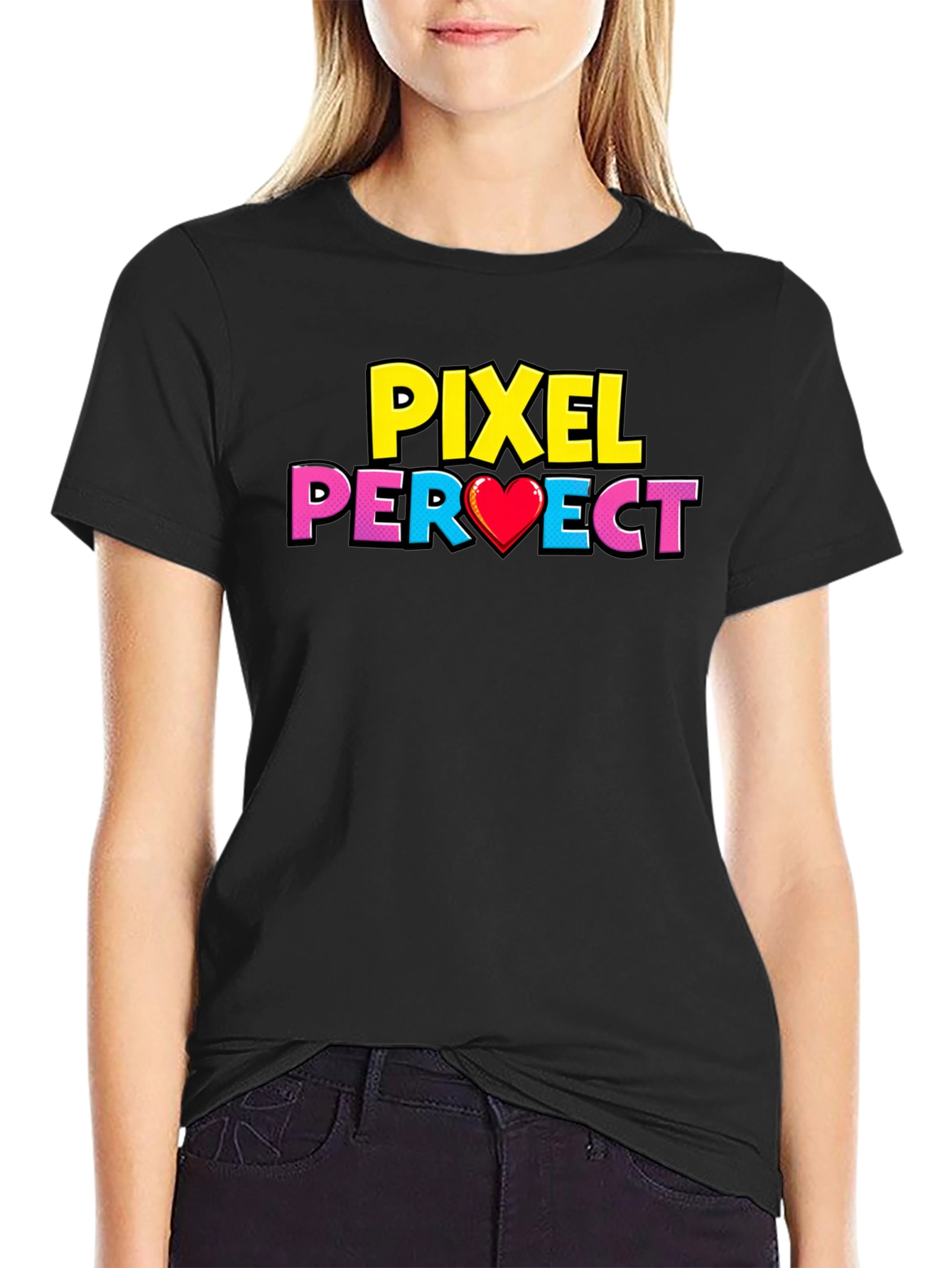 Pixel Perfect Graphic T-Shirt - Gamer Style Tee