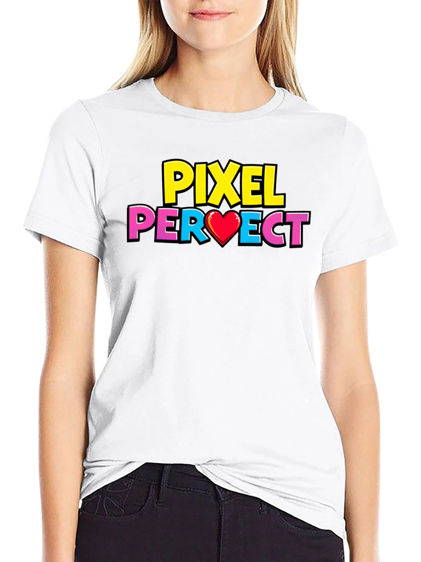 Pixel Perfect Graphic T-Shirt - Gamer Style Tee
