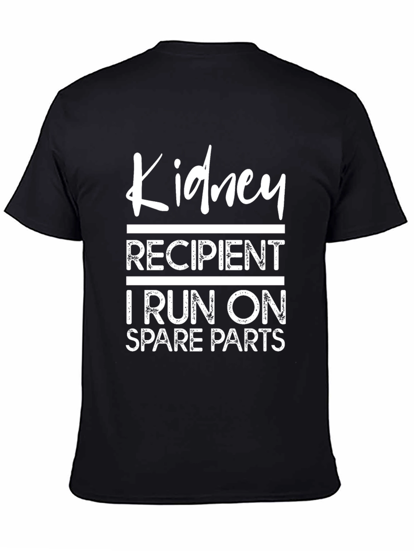 Kidney Recipient Spare Parts Funny T-Shirt
