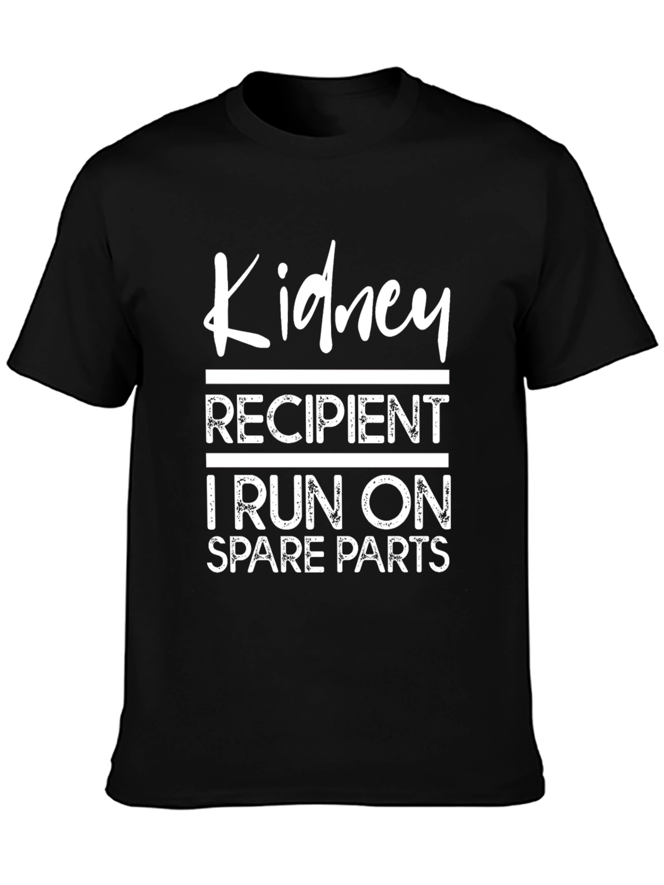Kidney Recipient Spare Parts Funny T-Shirt