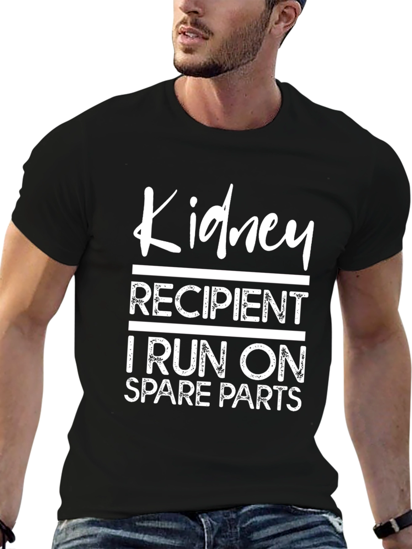 Kidney Recipient Spare Parts Funny T-Shirt