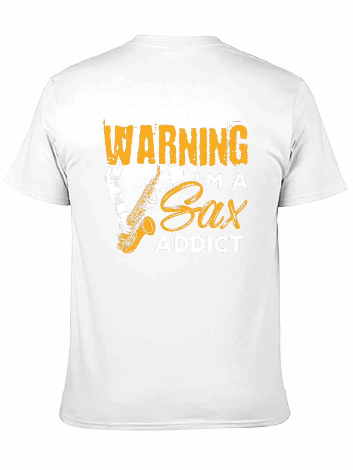 Sax Addict Graphic T-Shirt - Musician Tee