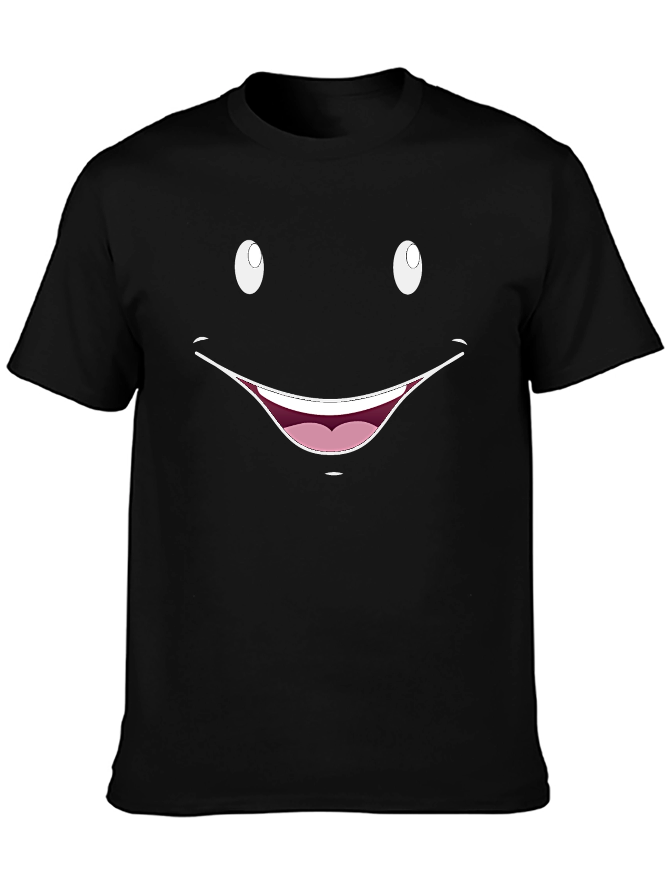 Smiley Face Graphic T-Shirt