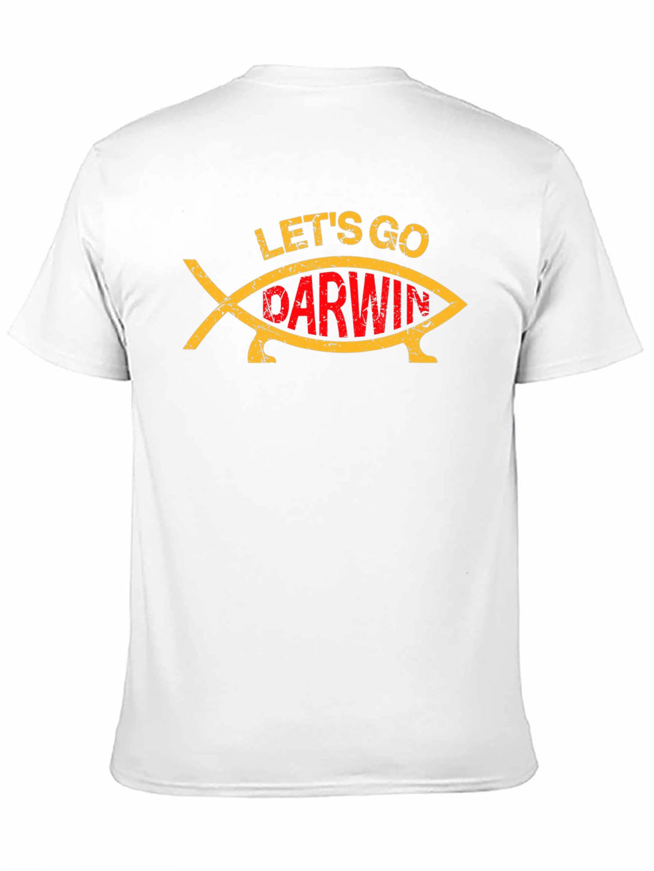 Lets Go Darwin T-Shirt - Black Crew Neck Tee