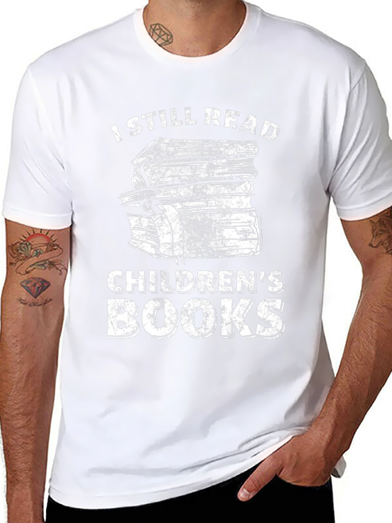 I Still Read Childrens Books Funny T-Shirt