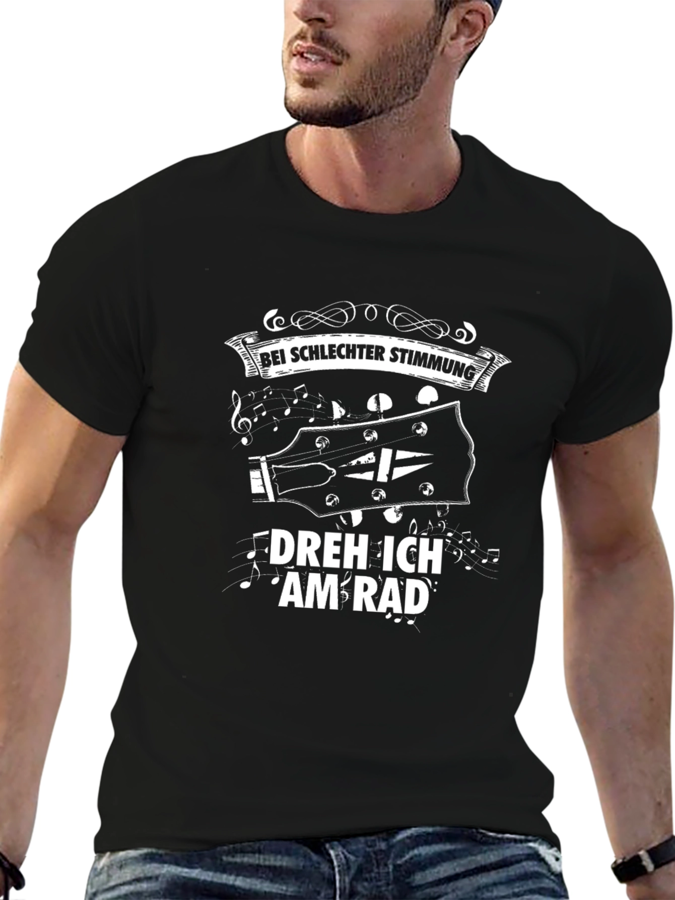 Guitar Graphic Tee - Bei Schlechter Stimmung