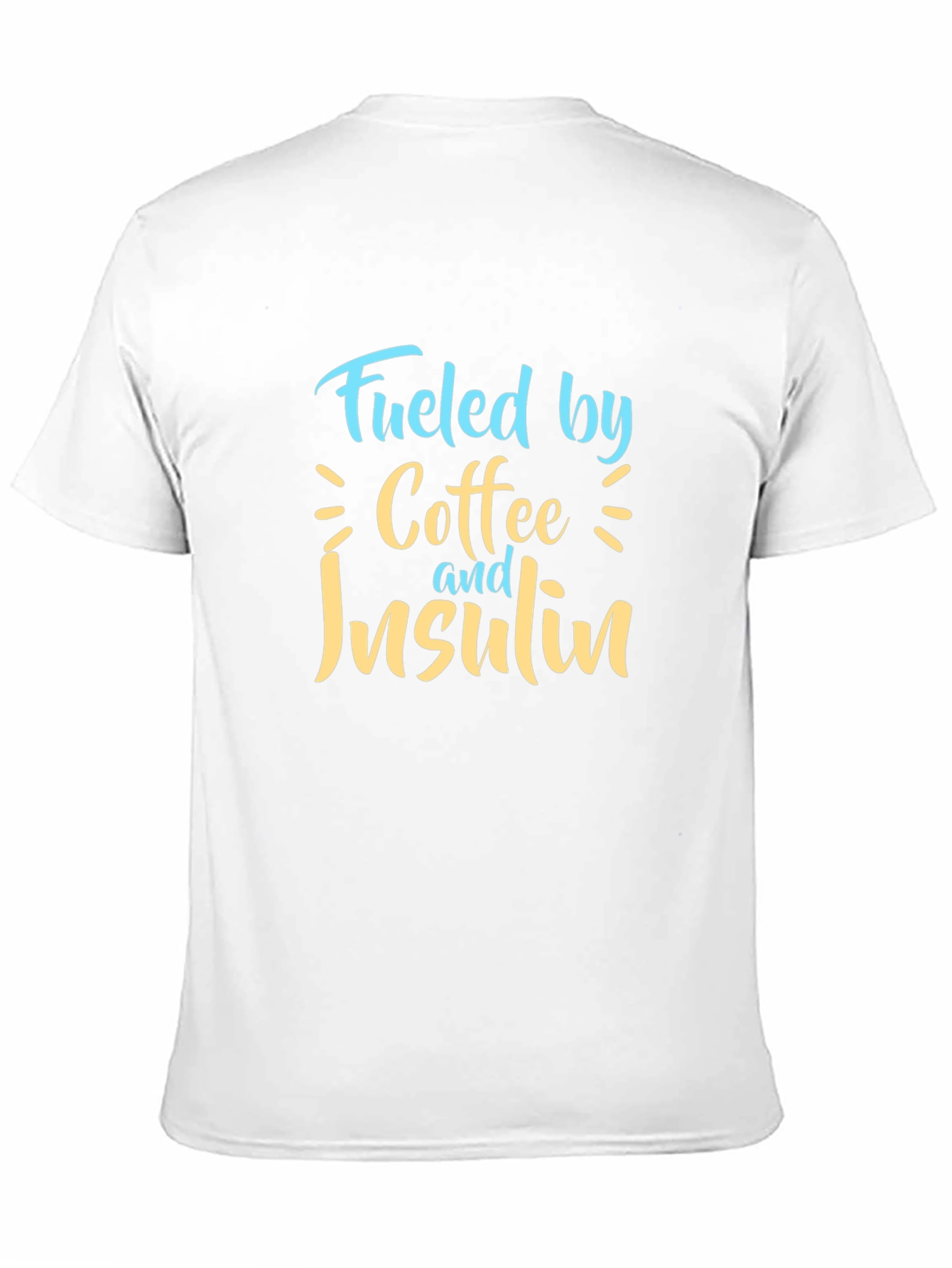 Coffee and Insulin T-Shirt - Diabetes Awareness Tee