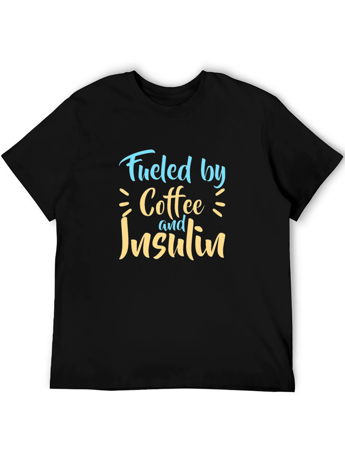 Coffee and Insulin T-Shirt - Diabetes Awareness Tee