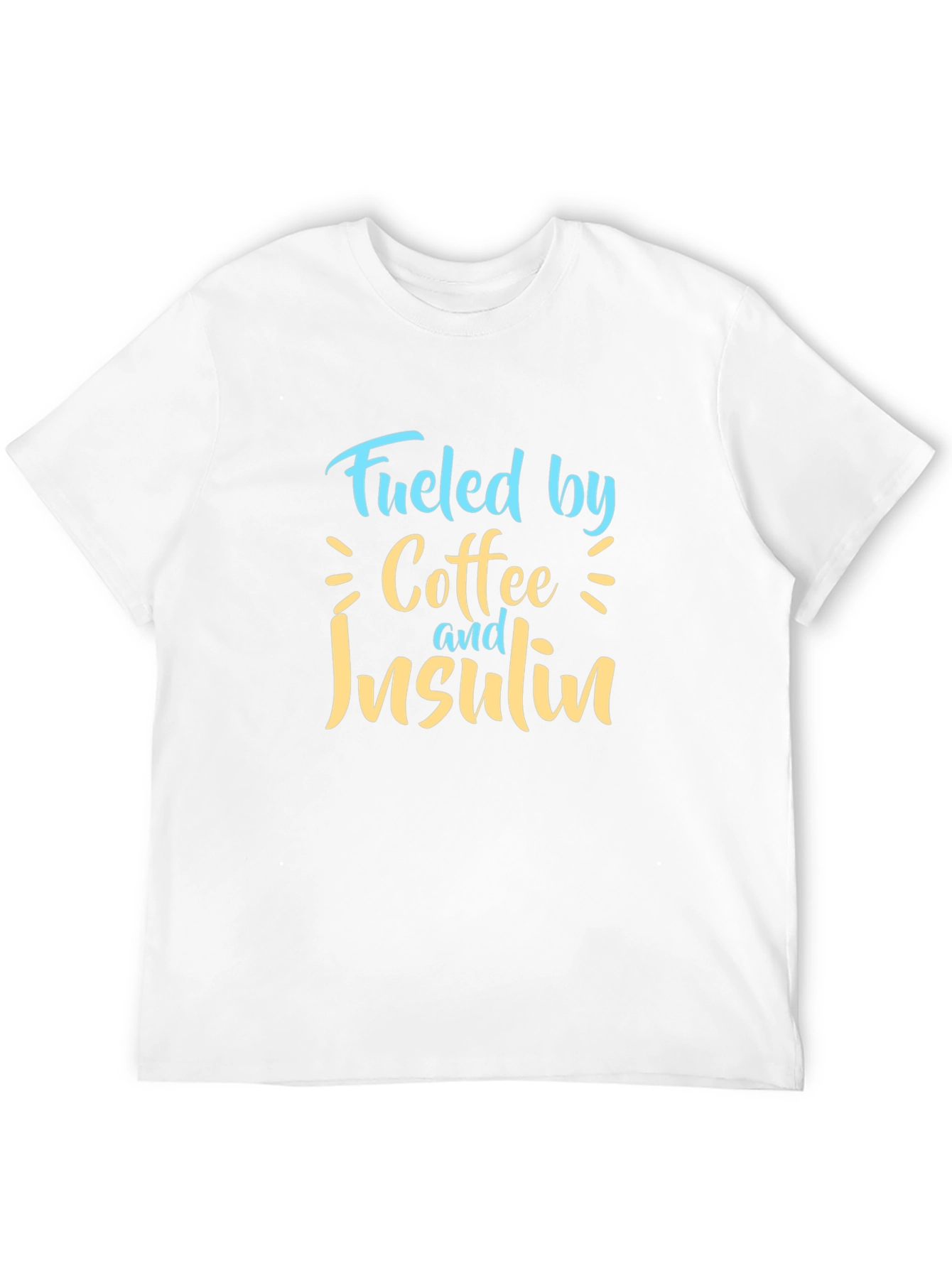 Coffee and Insulin T-Shirt - Diabetes Awareness Tee